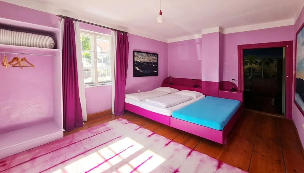 Bed in Hotel Maurerhansl