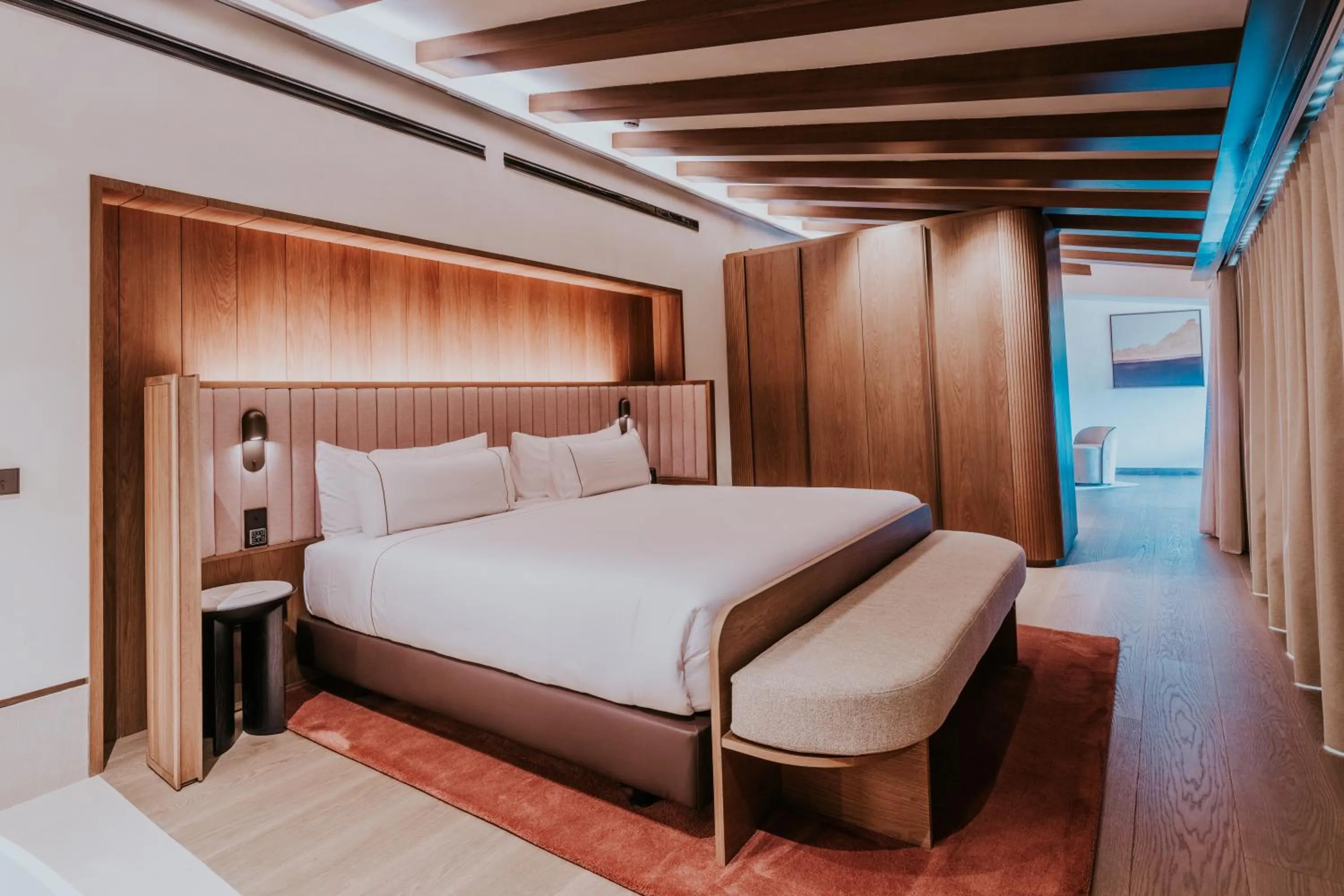 Bed in Gran Hotel Mas d'en Bruno