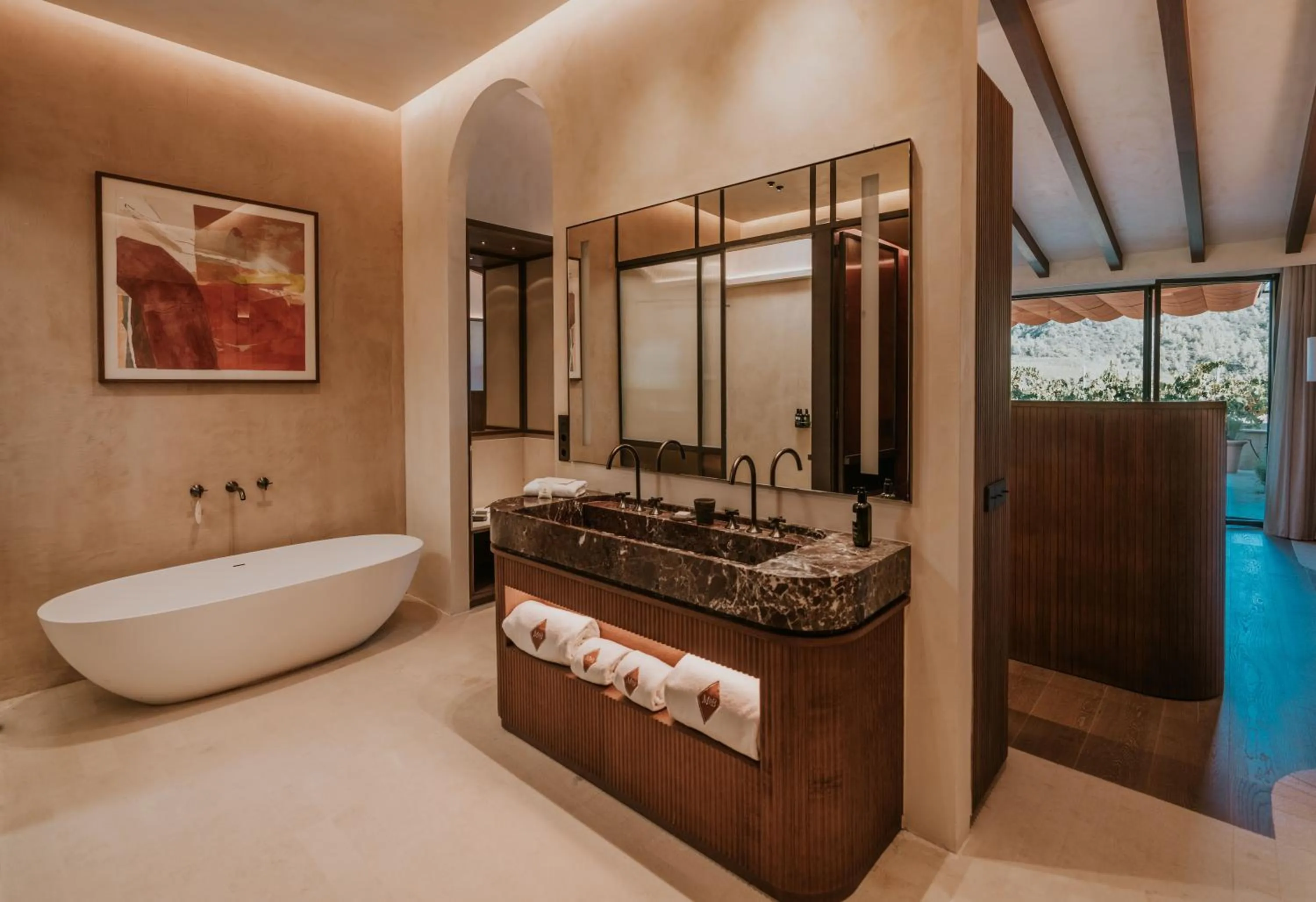 Bathroom in Gran Hotel Mas d'en Bruno