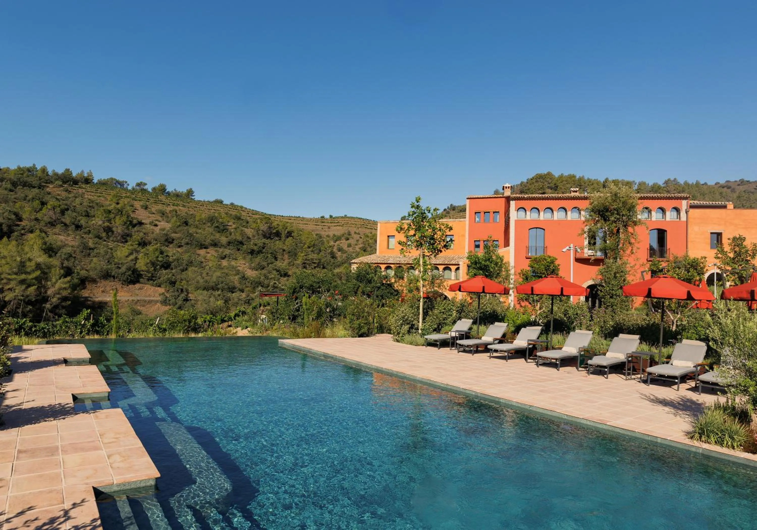 Swimming pool in Gran Hotel Mas d'en Bruno