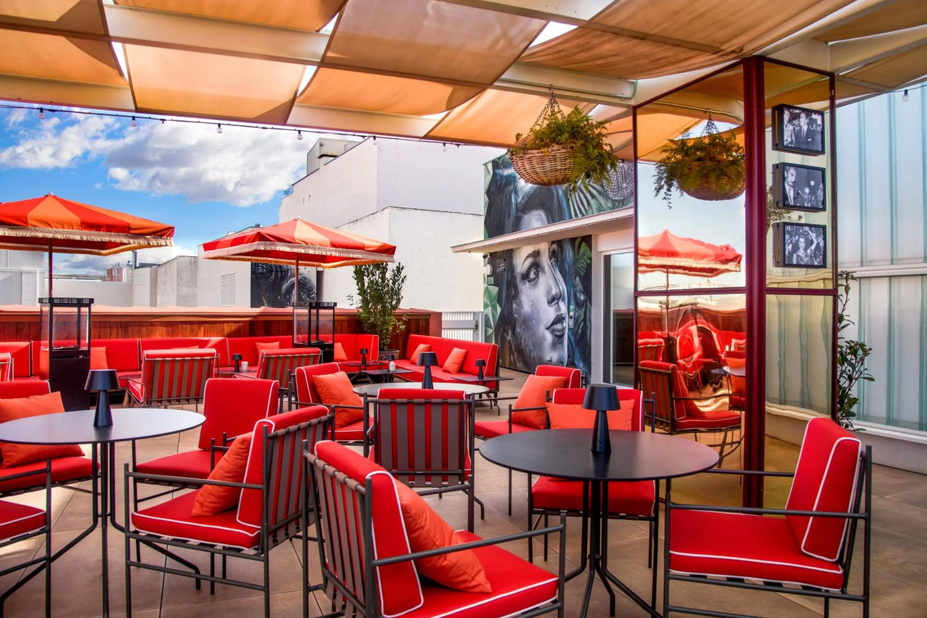 Balcony/Terrace in UMusic Hotel Madrid