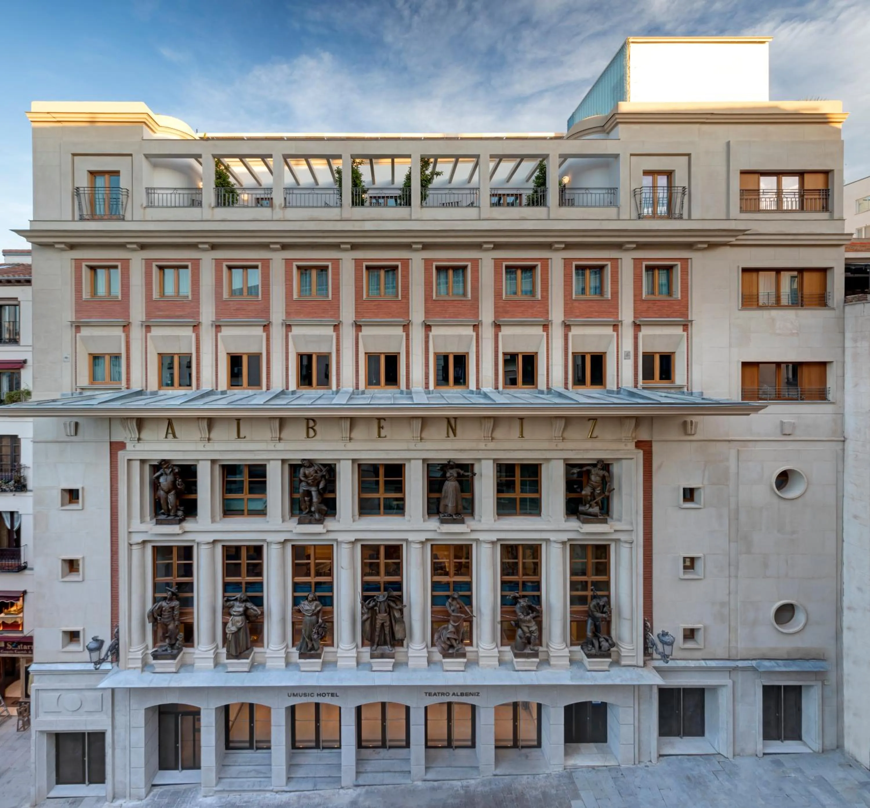 Property building in UMusic Hotel Madrid