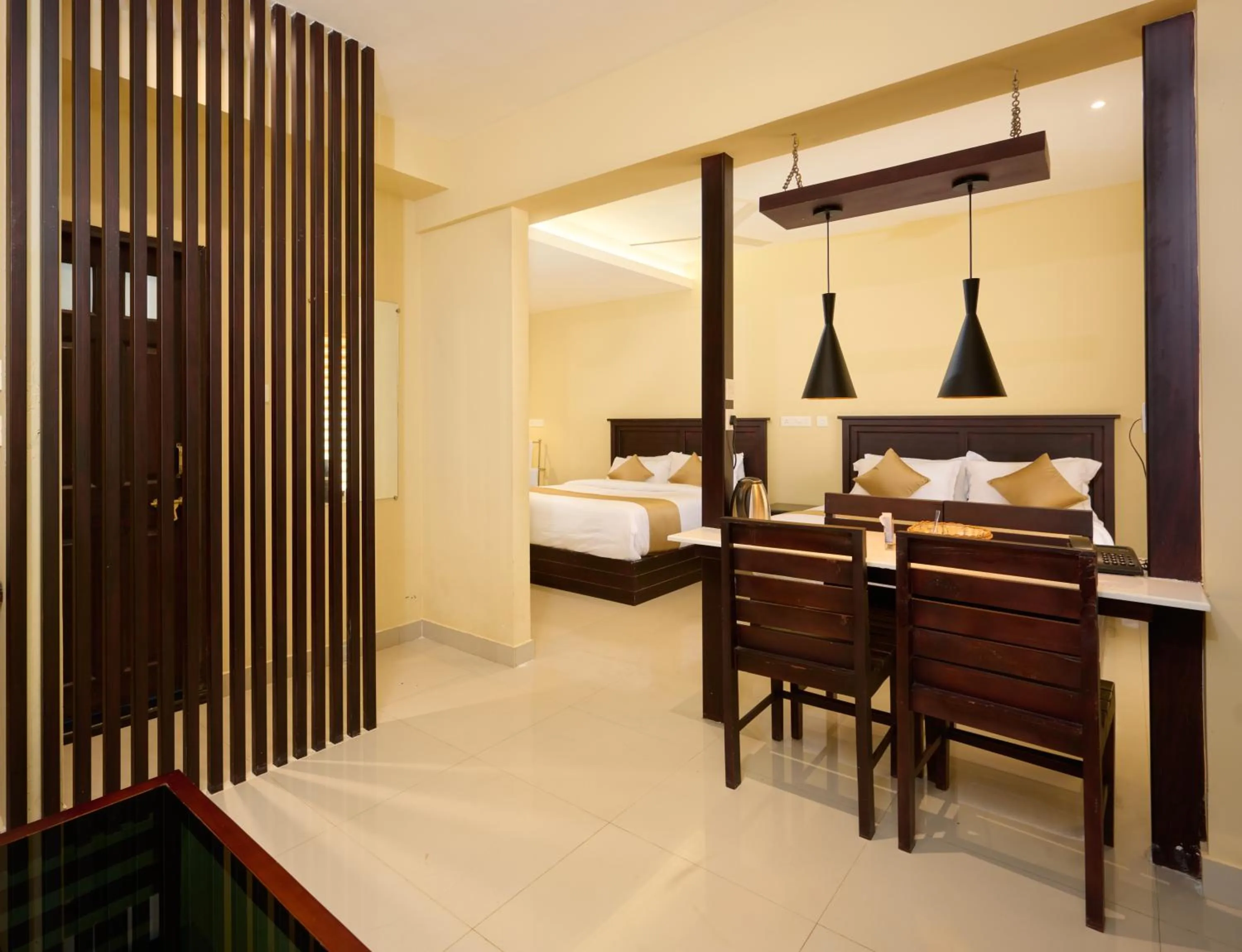 Bedroom in Thekkady Gavi Suites