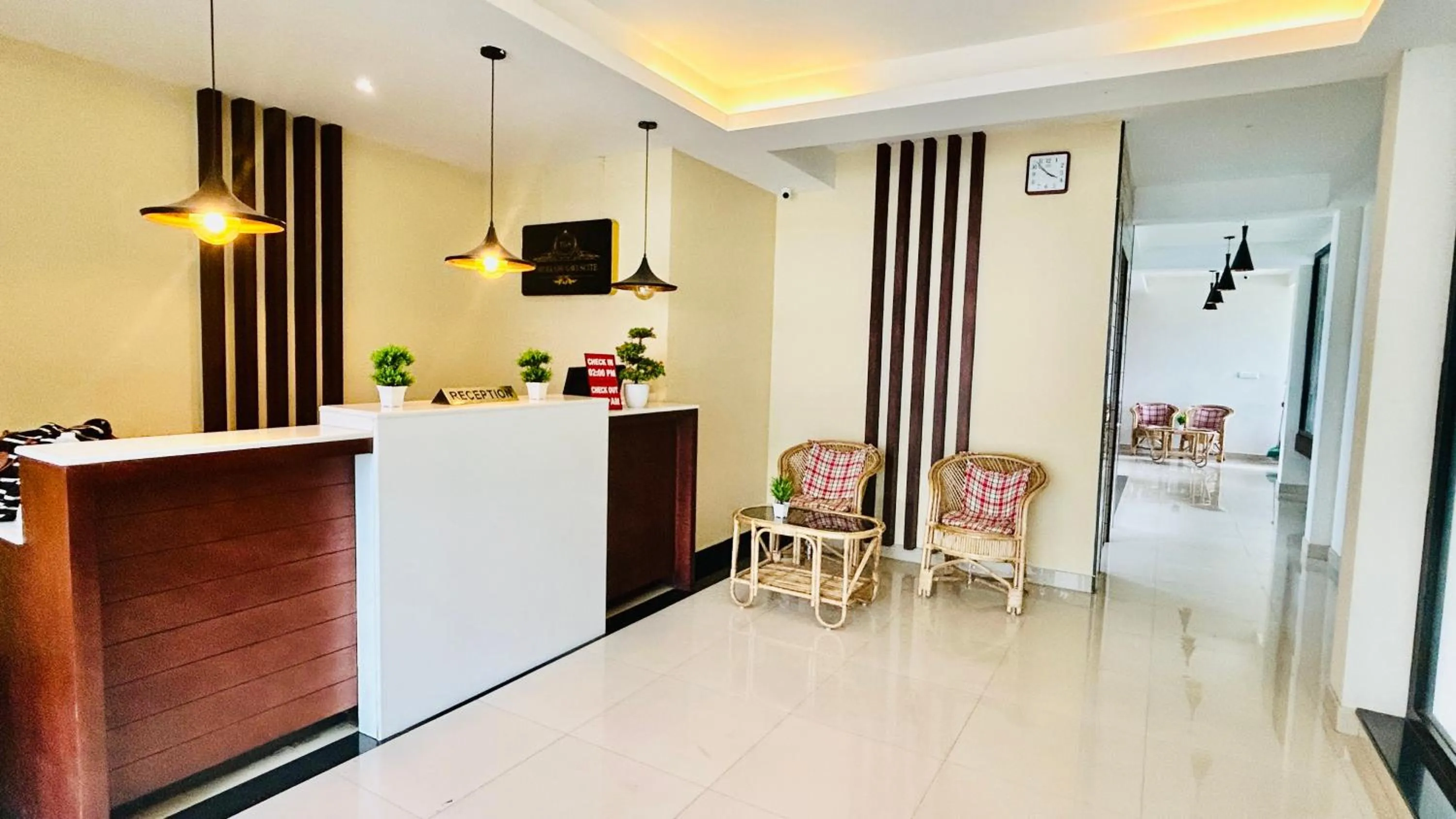 Lobby or reception in Thekkady Gavi Suites