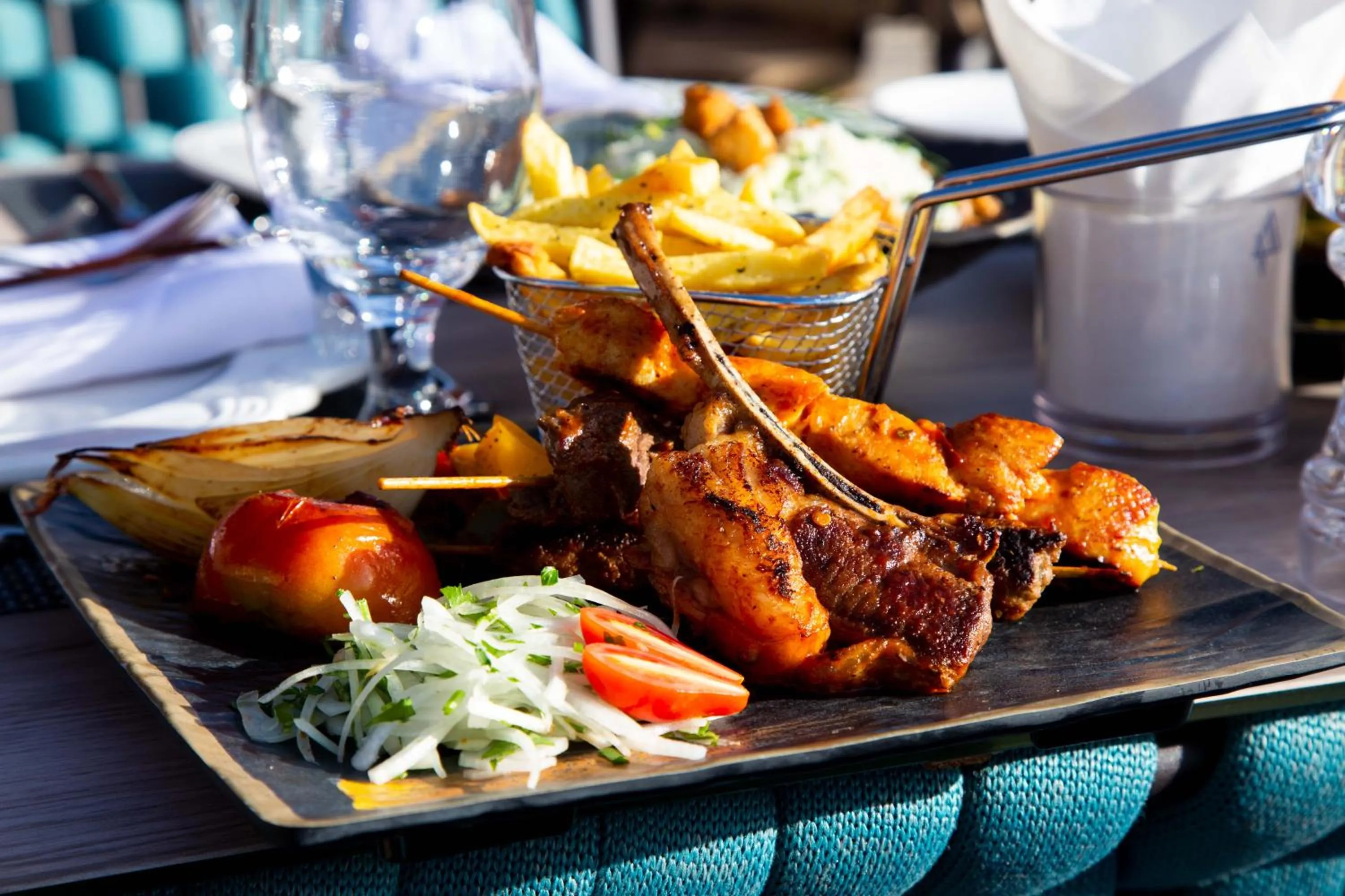 Food in Petra Moon Luxury Hotel