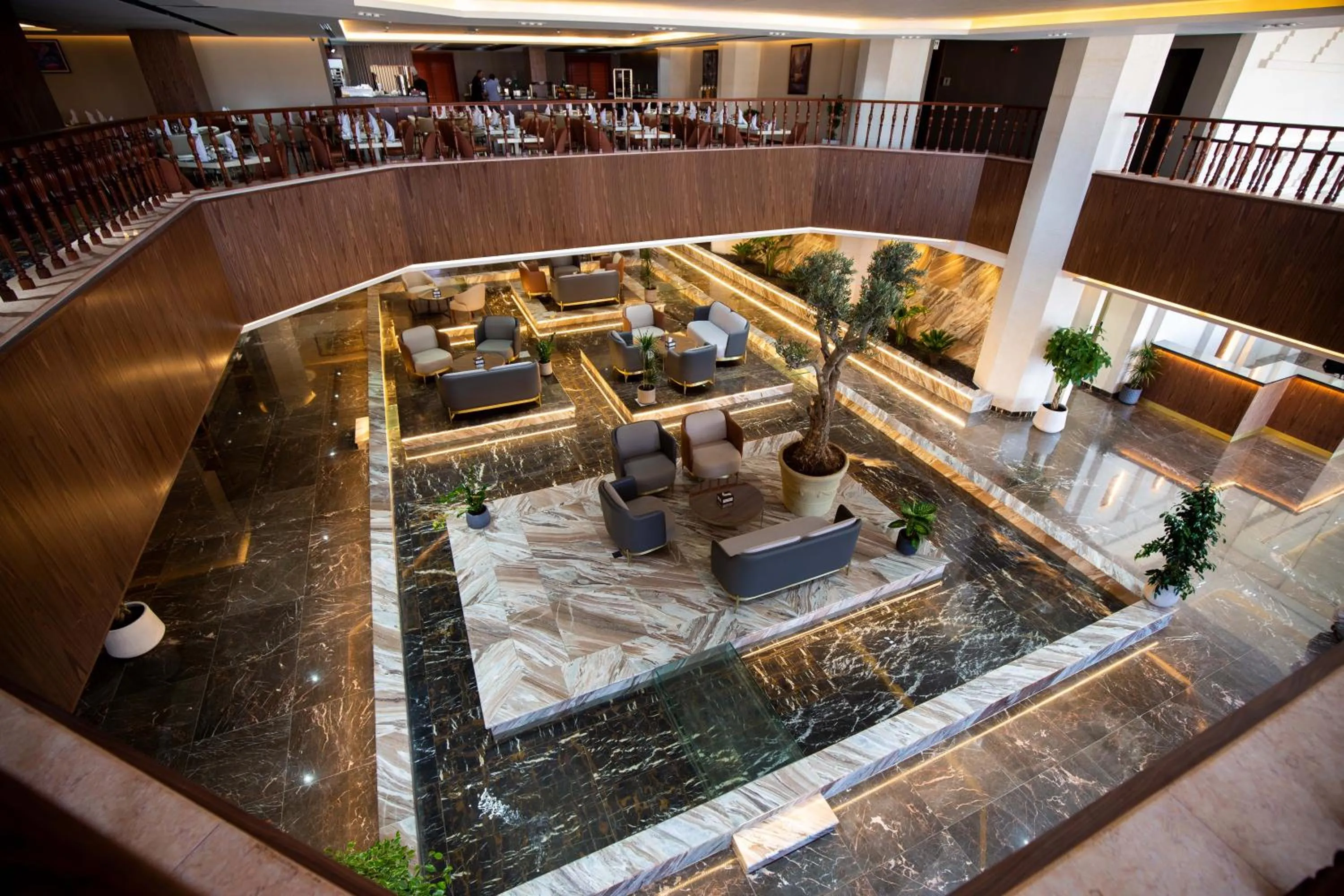 Restaurant/places to eat in Petra Moon Luxury Hotel