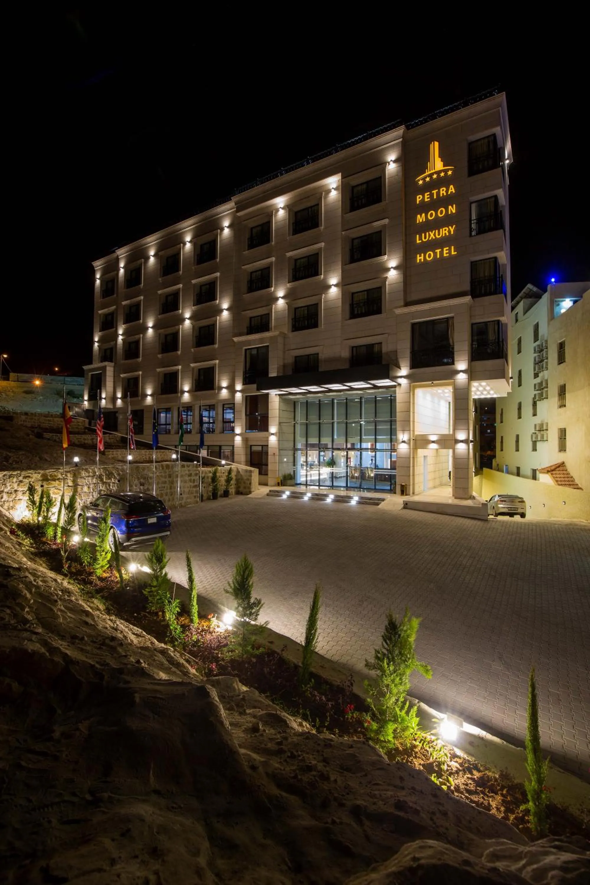 Property building in Petra Moon Luxury Hotel