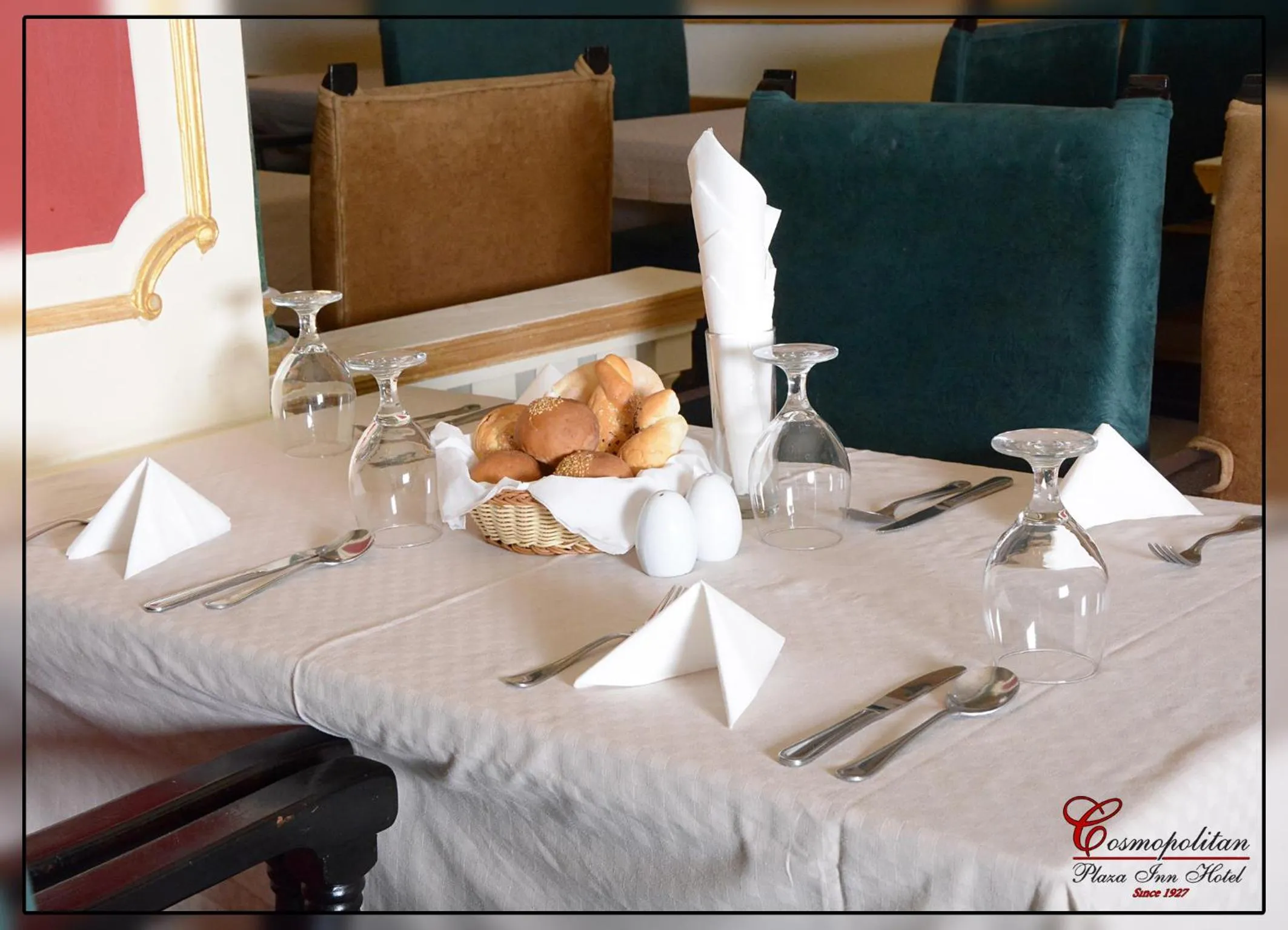 Food in Cosmopolitan hotel