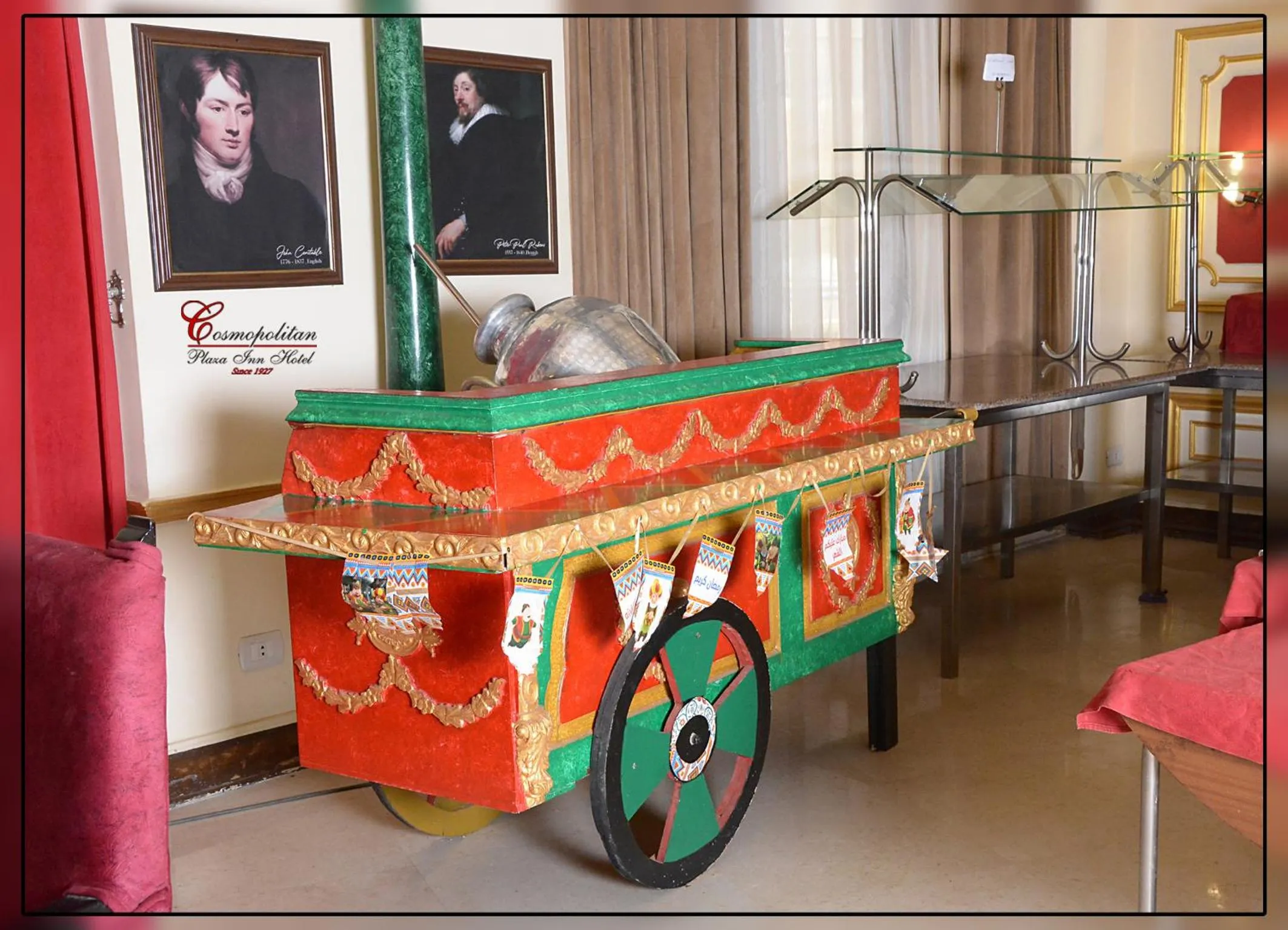 Decorative detail in Cosmopolitan hotel