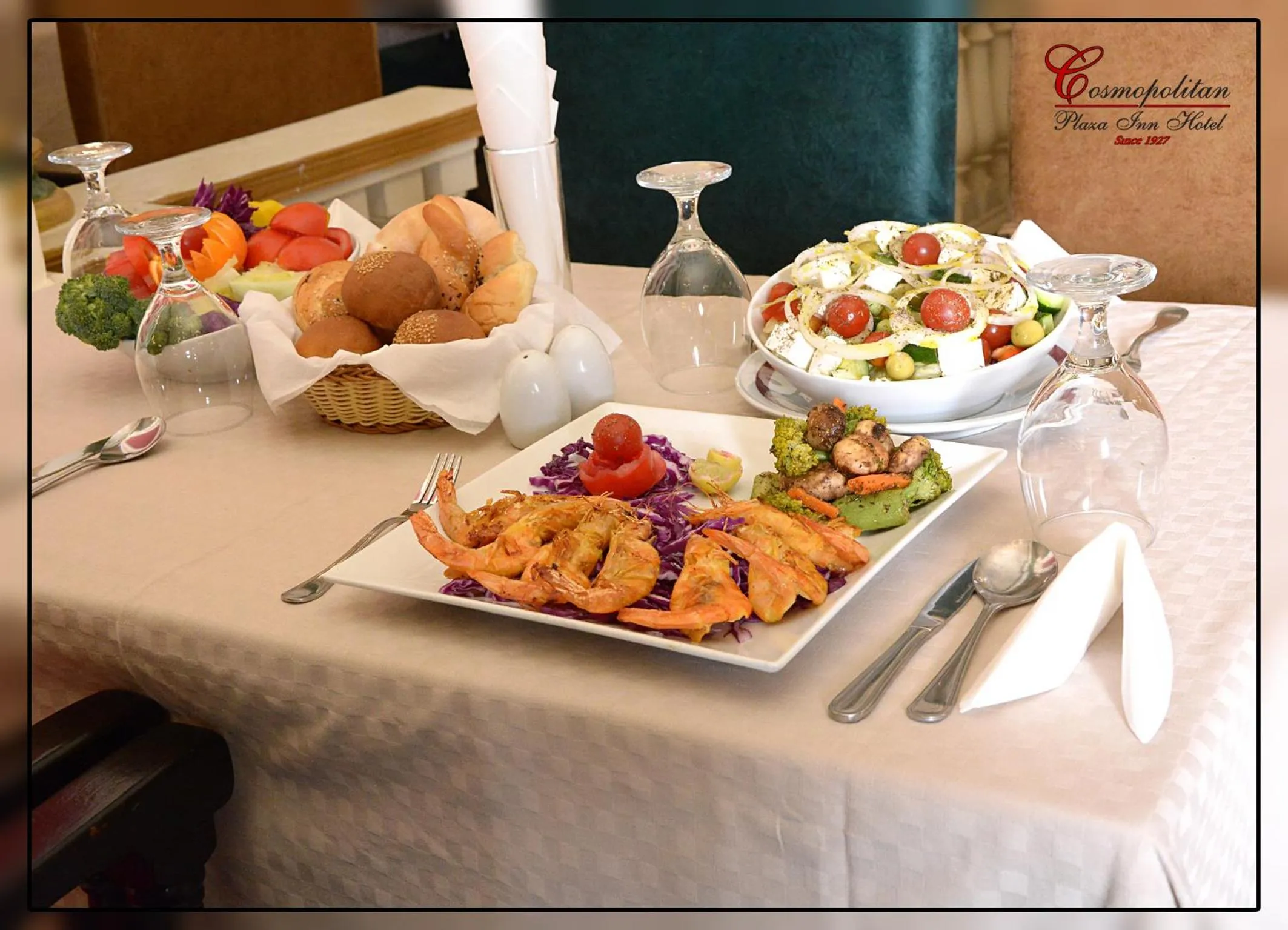 Dinner in Cosmopolitan hotel