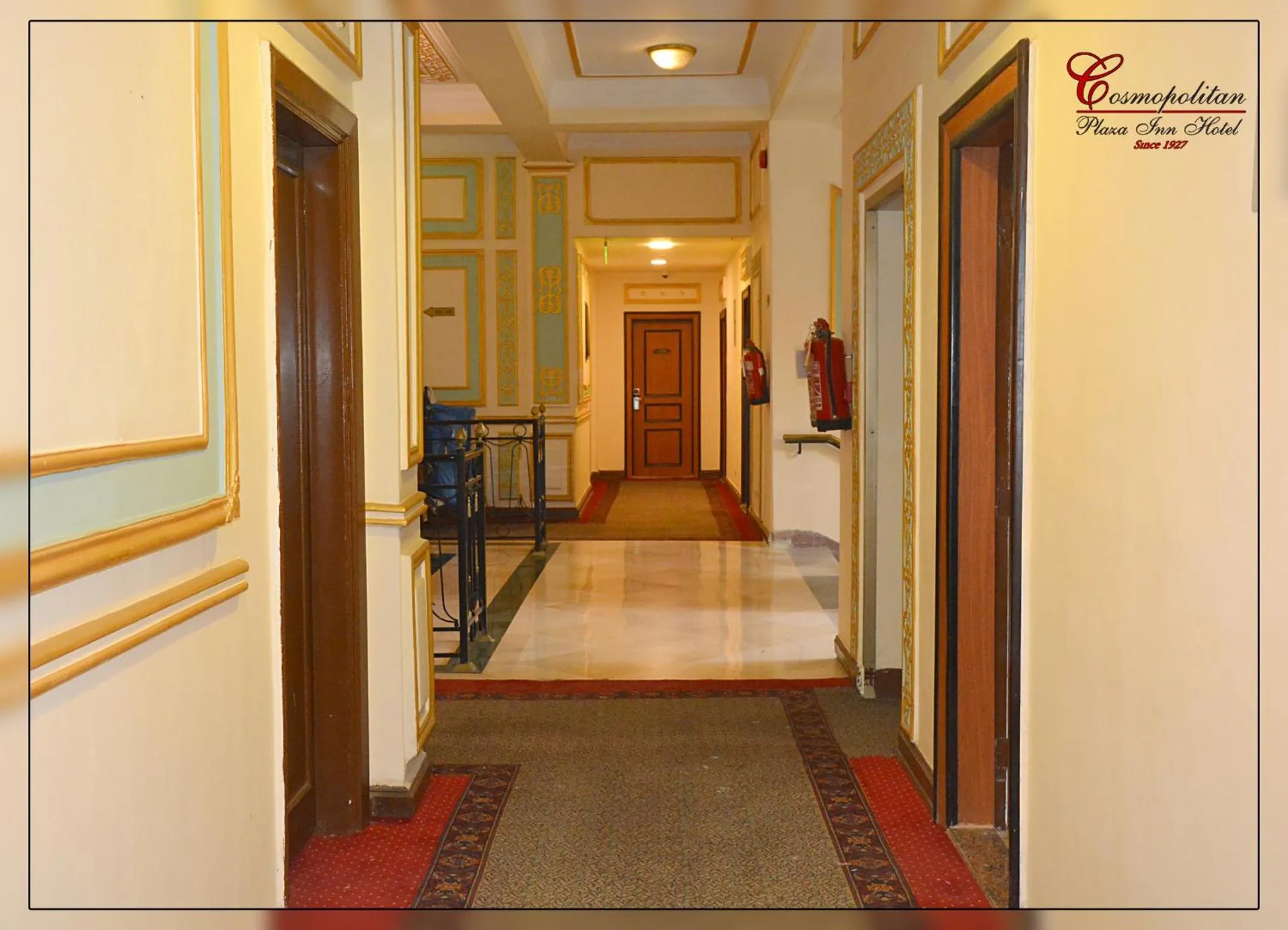 Floor plan in Cosmopolitan hotel