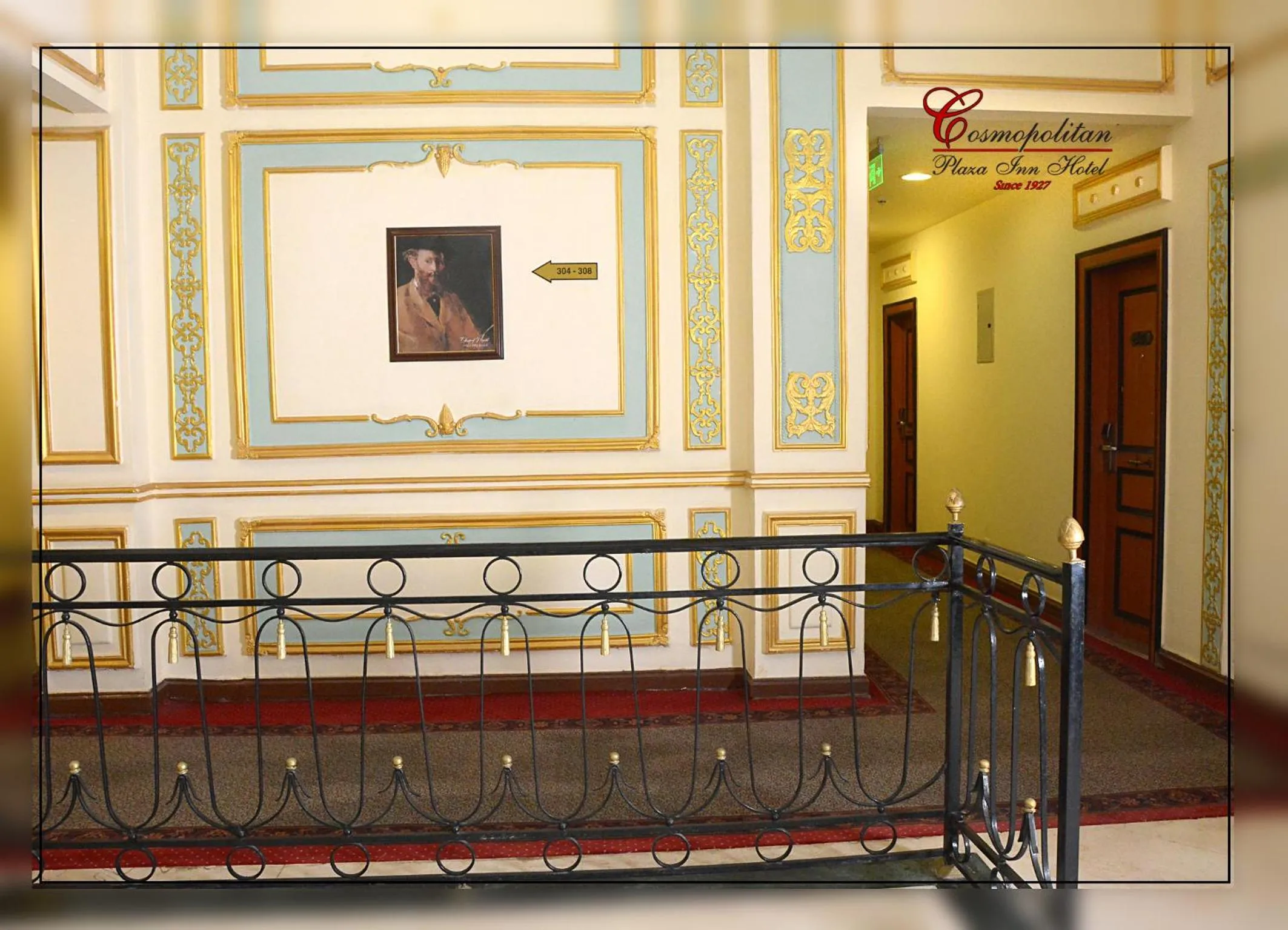 Floor plan in Cosmopolitan hotel