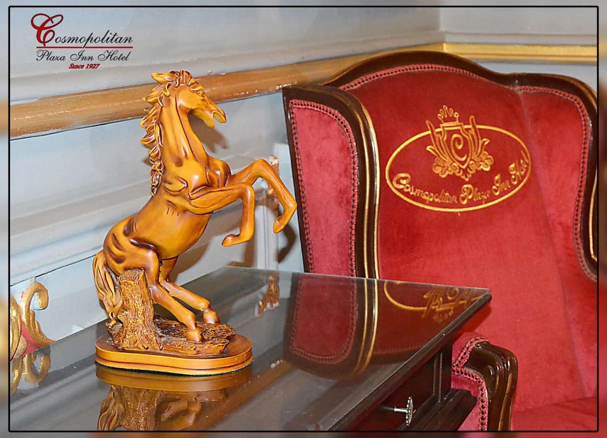 Decorative detail in Cosmopolitan hotel