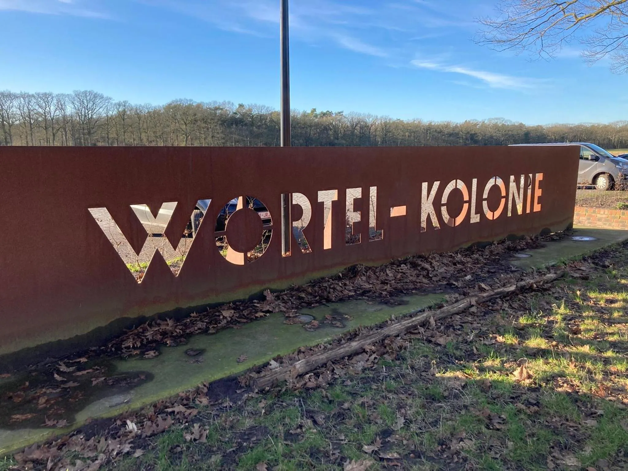 Natural landscape in B&B De Grote Plaats