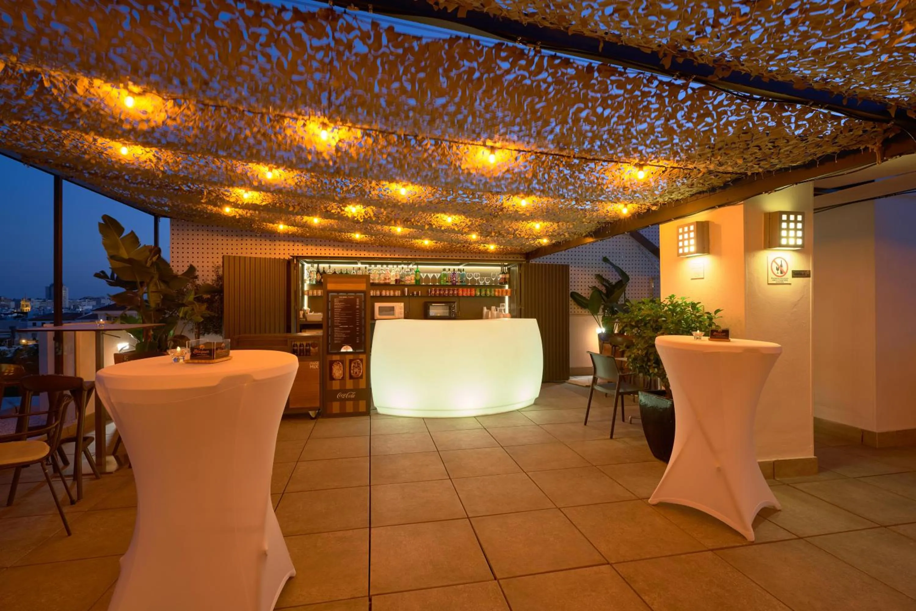 Balcony/Terrace in Hotel Bécquer