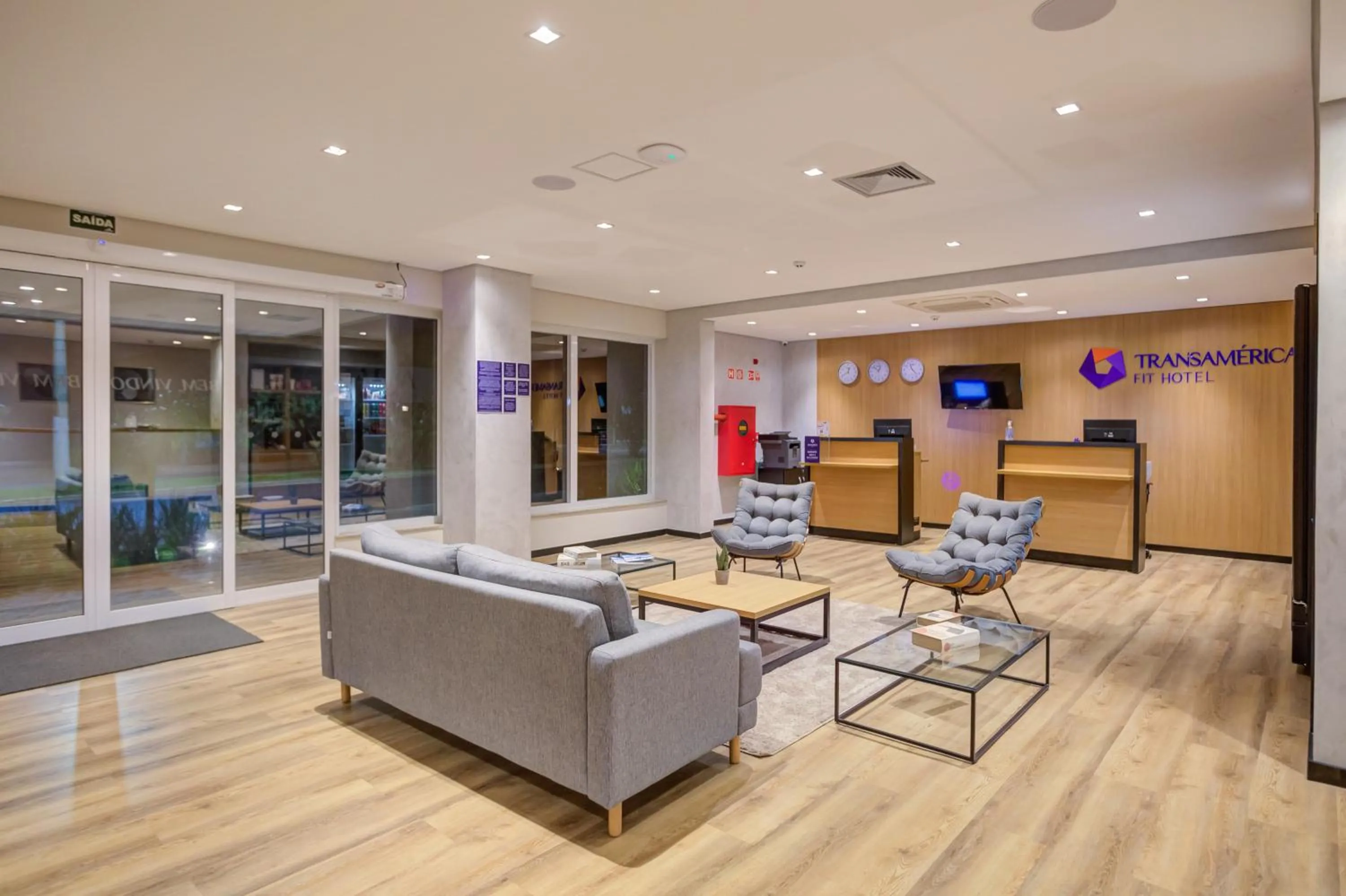 Lobby or reception in Transamerica Fit Rio Verde