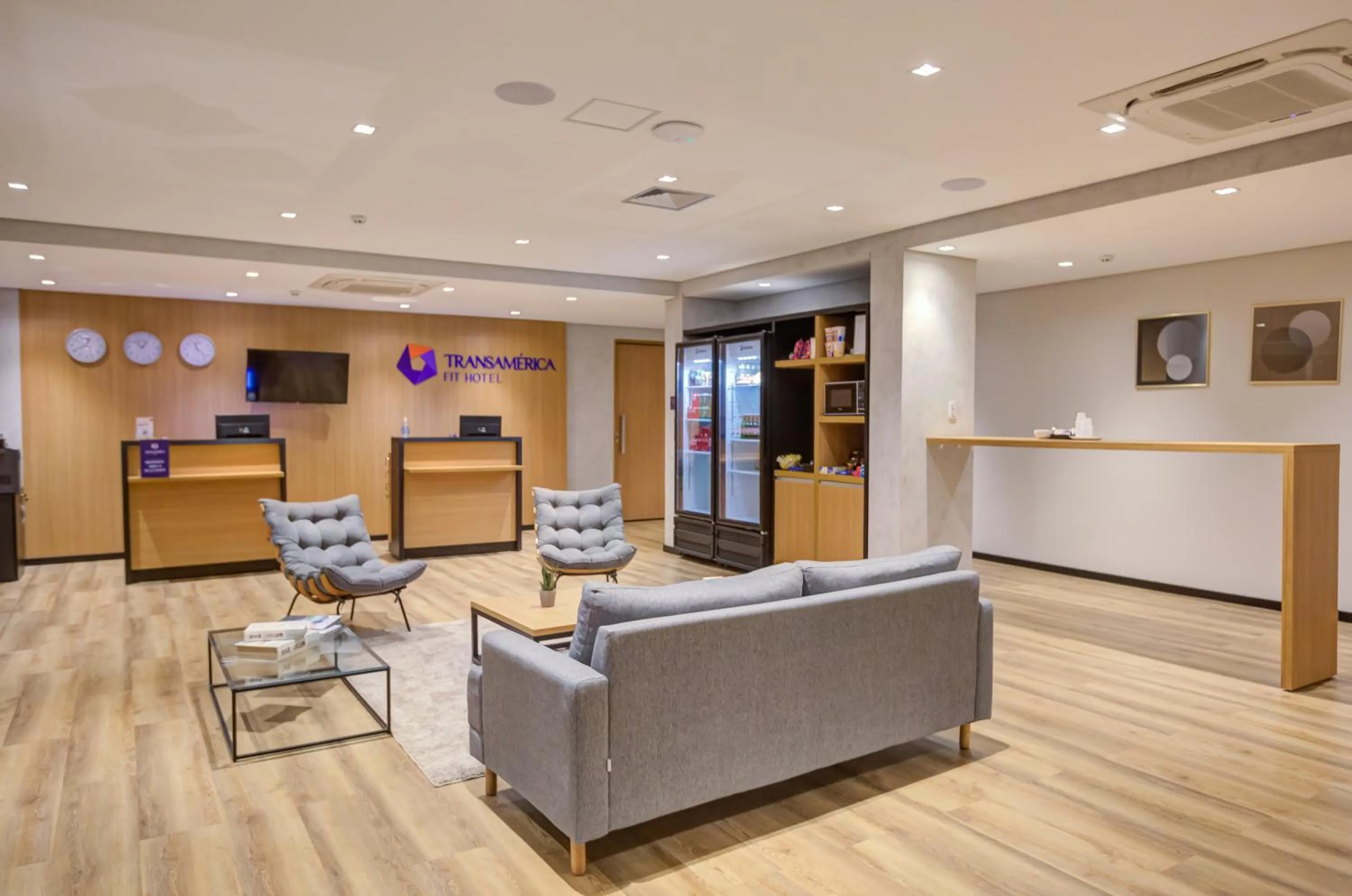 Lobby or reception in Transamerica Fit Rio Verde