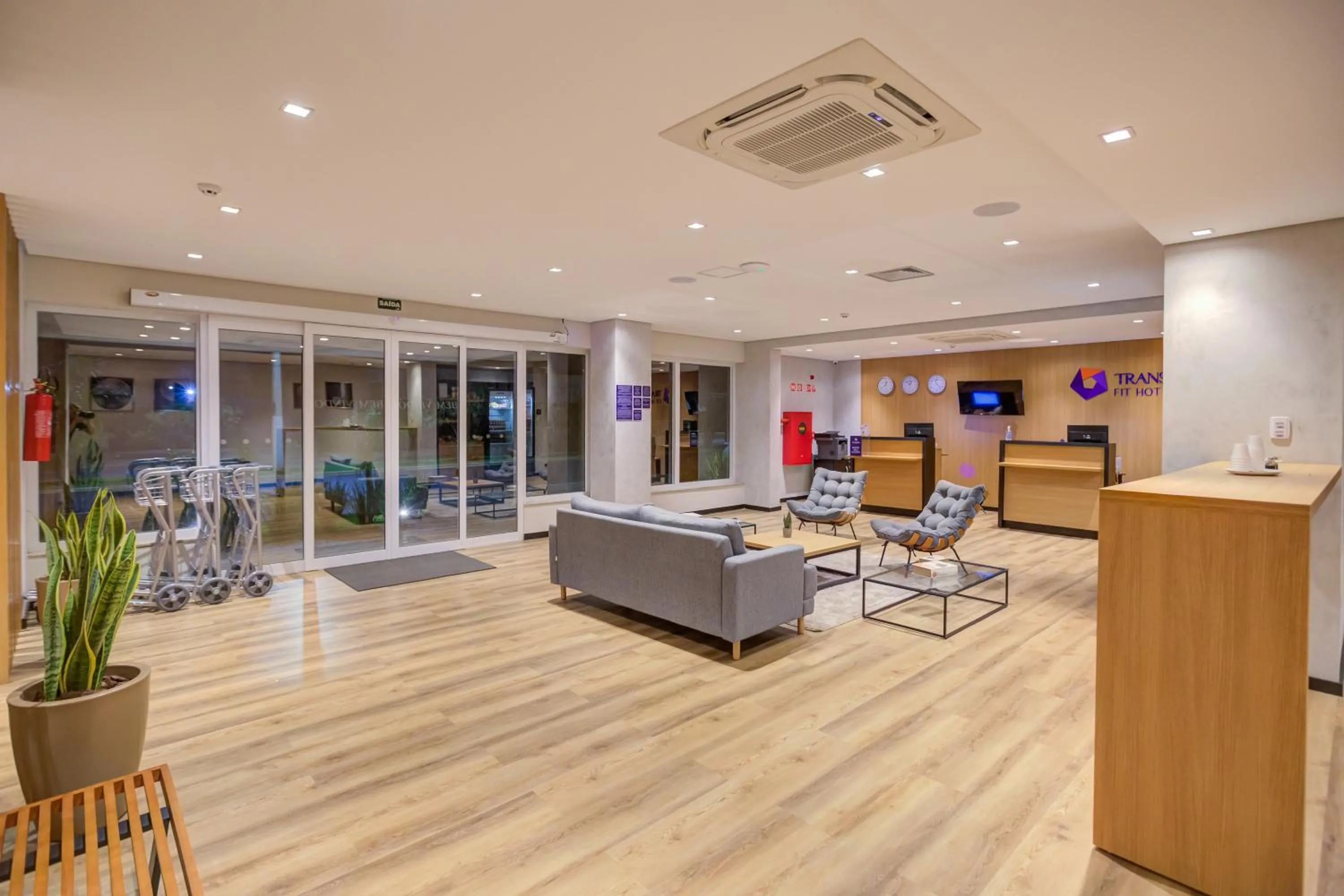 Lobby or reception in Transamerica Fit Rio Verde