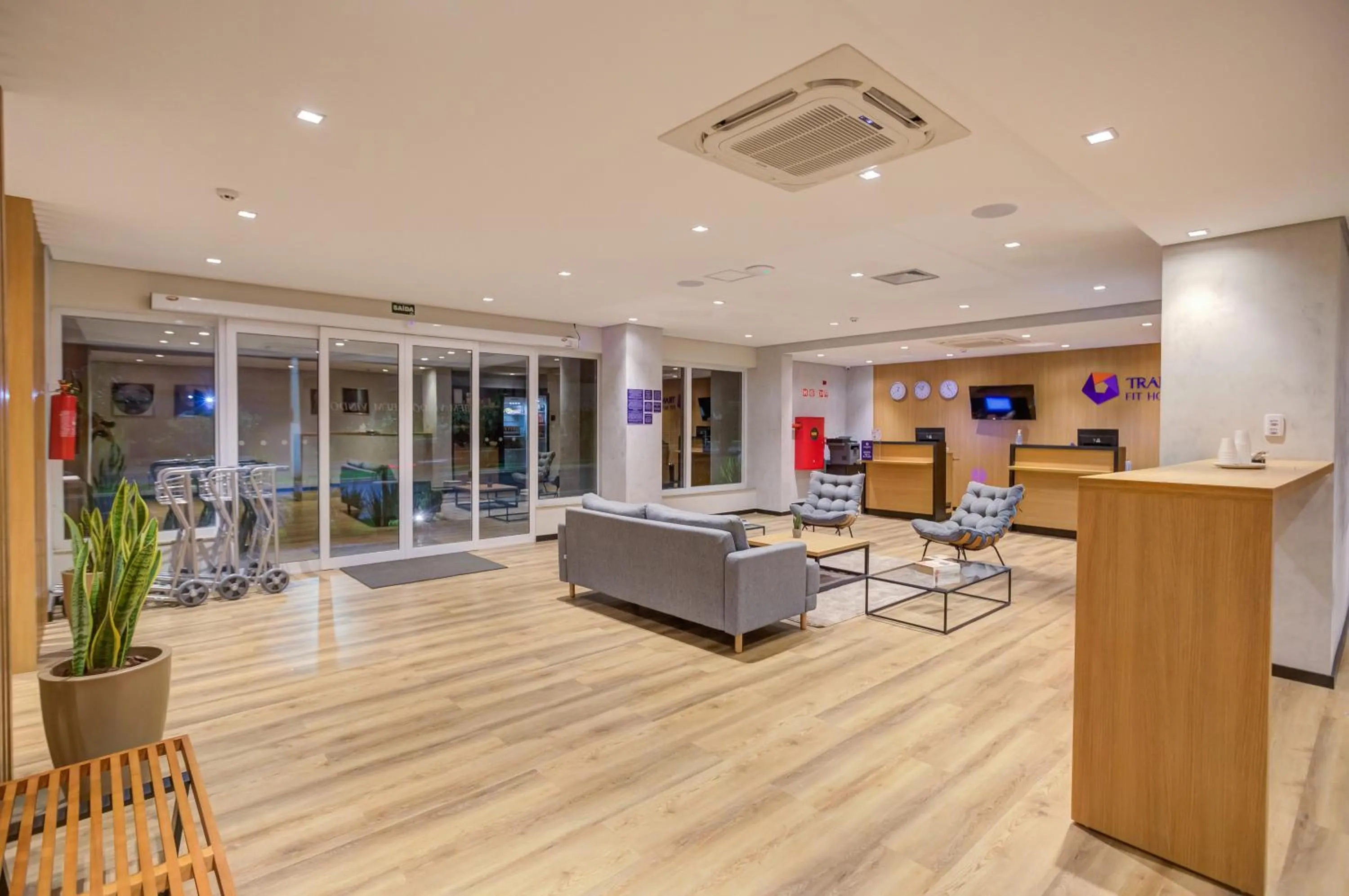 Lobby or reception in Transamerica Fit Rio Verde