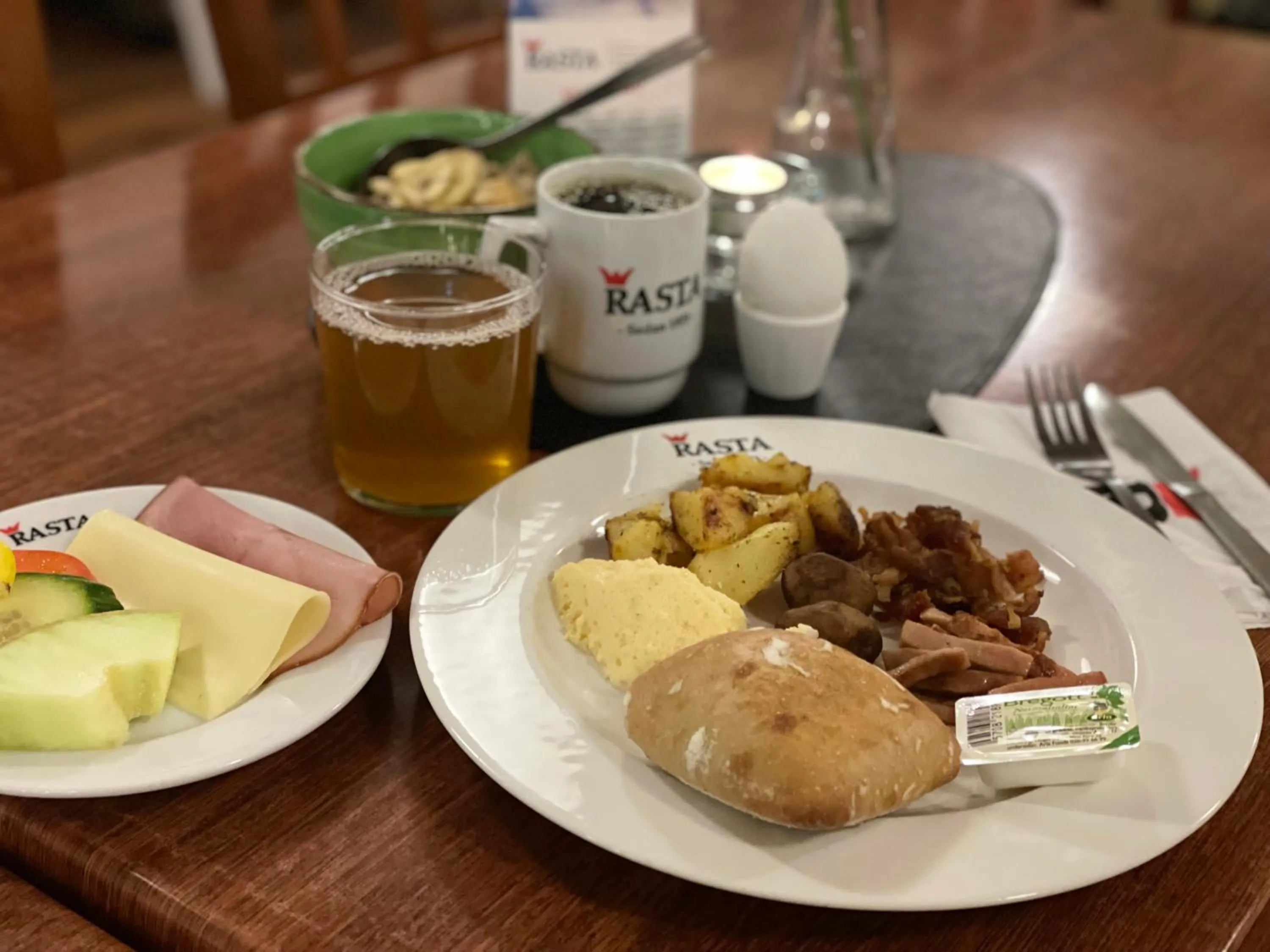 Food close-up in Rasta Falköping