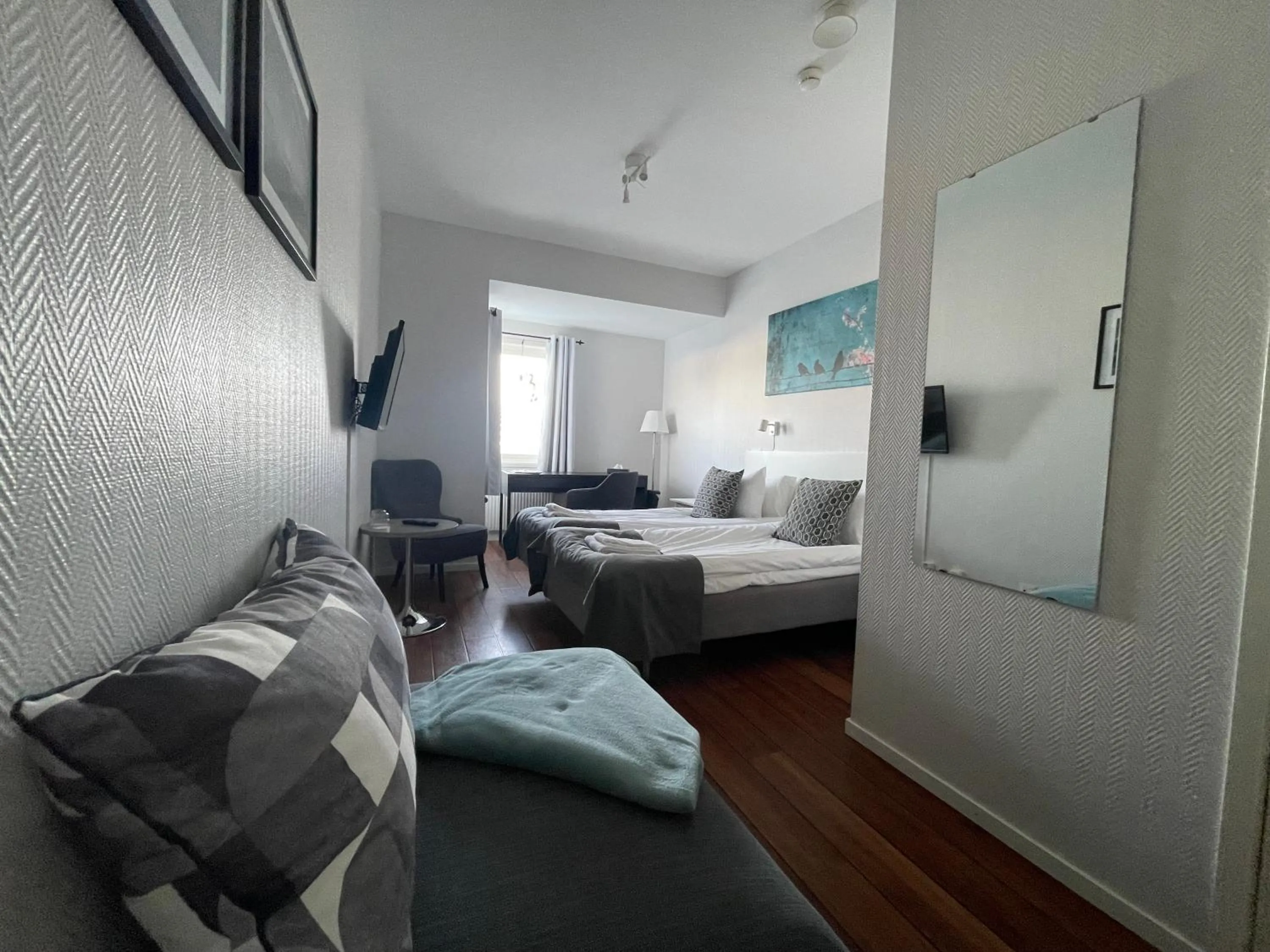 Property building, Bed in Rasta Falköping