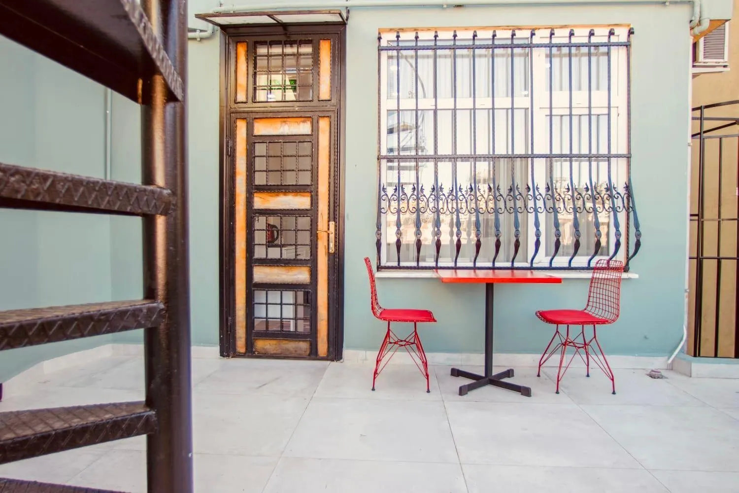 Balcony/Terrace in Hodegon Suite Hotel