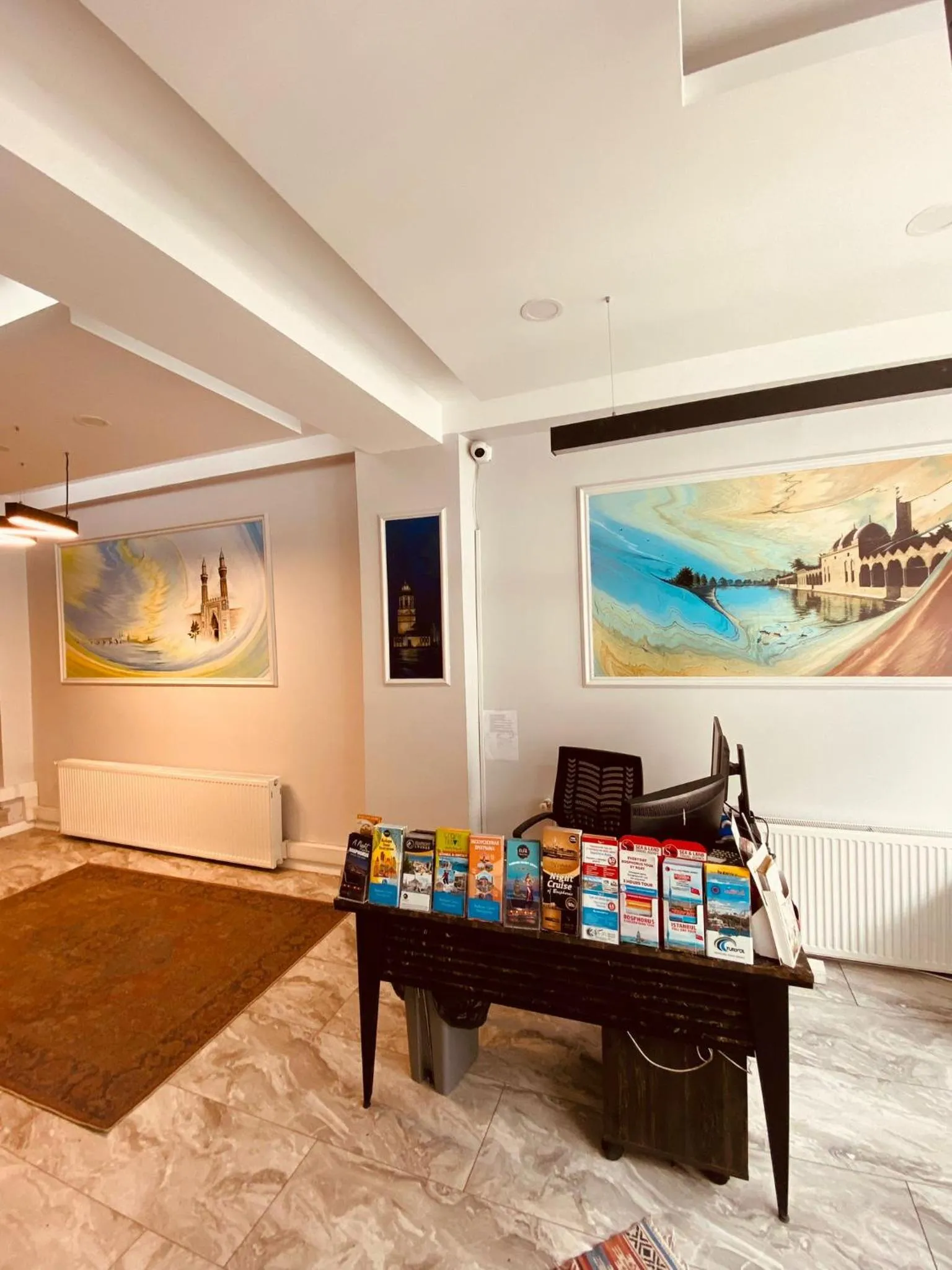 Lobby or reception in Hodegon Suite Hotel