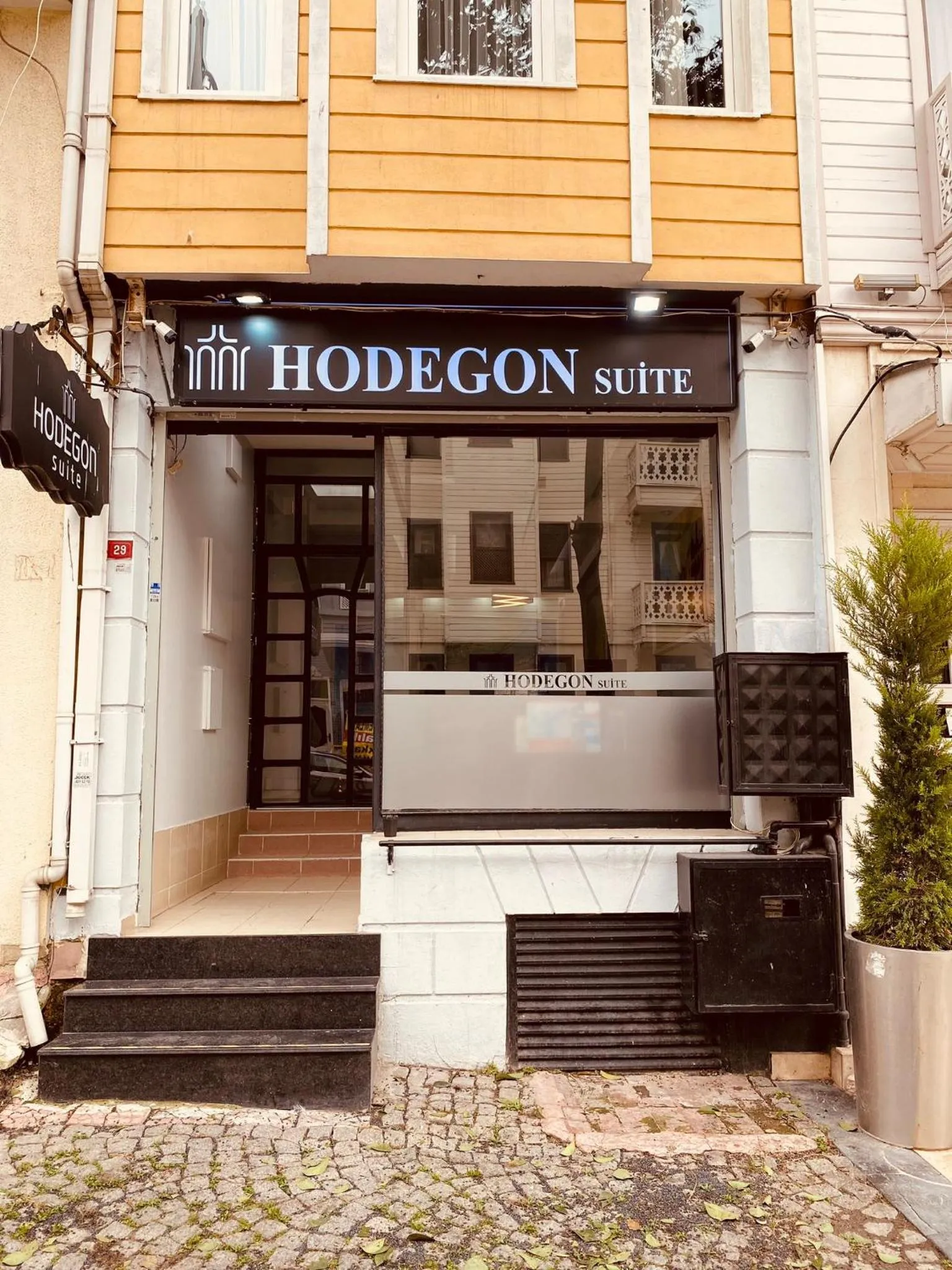 Property building in Hodegon Suite Hotel