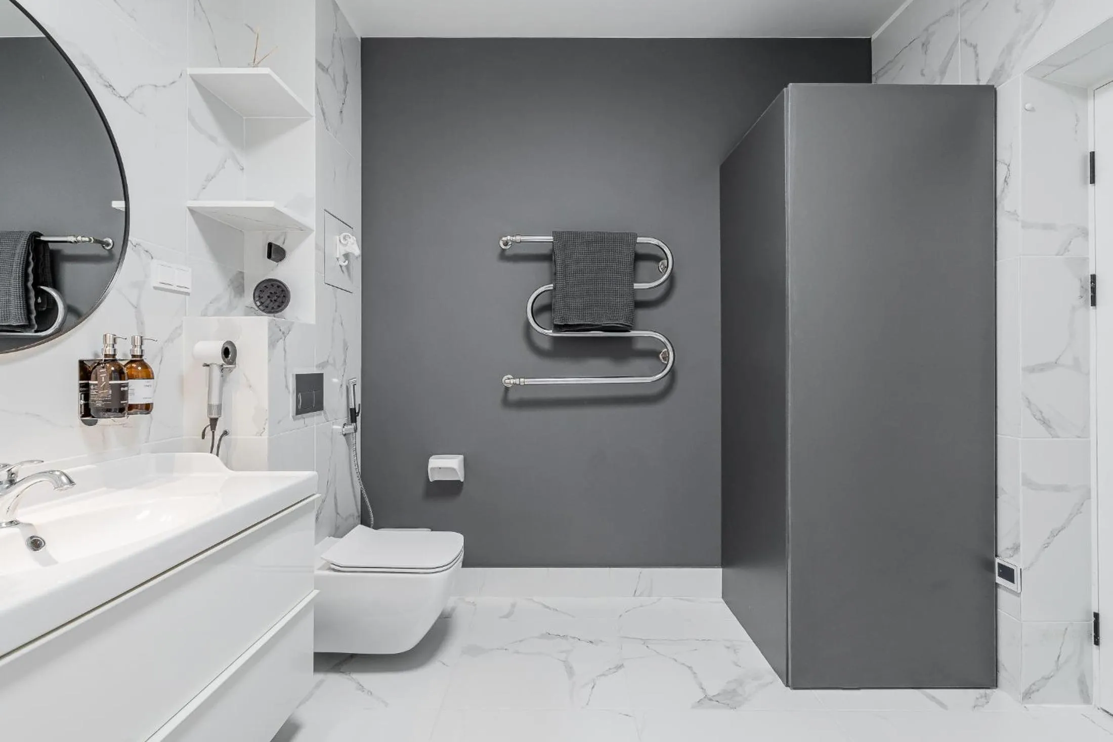Toilet in Grey House