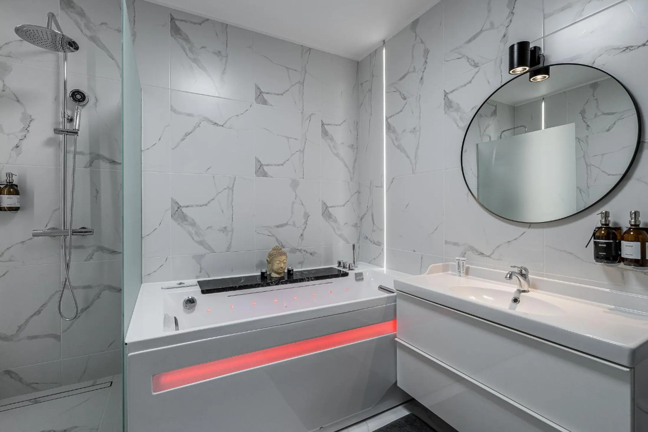 Shower in Grey House