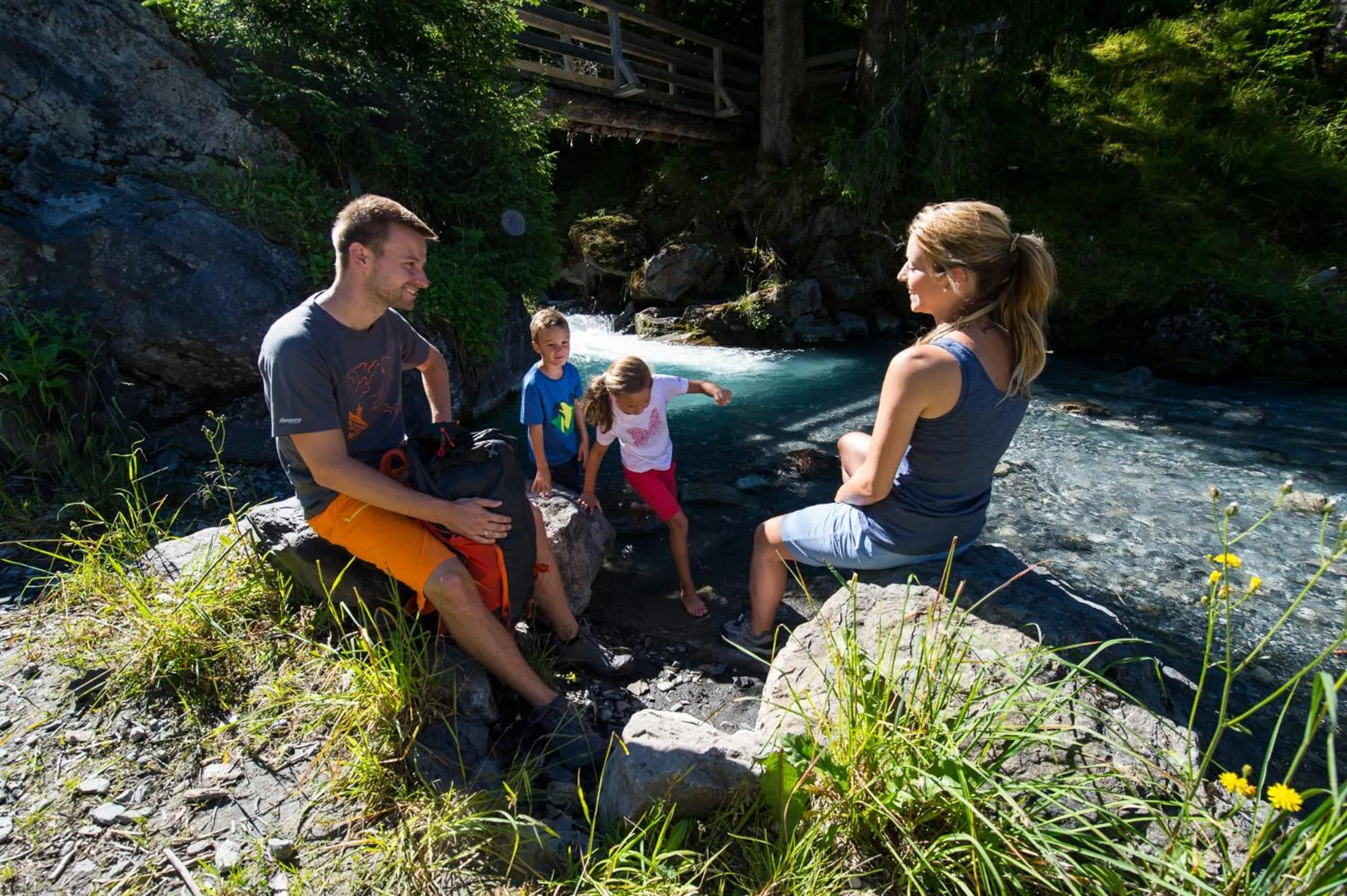 Natural landscape in Alpine Lodge Klösterle am Arlberg