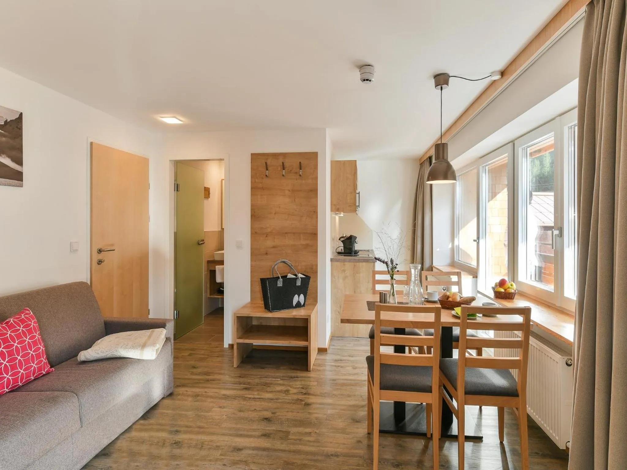 Seating area in Alpine Lodge Klösterle am Arlberg