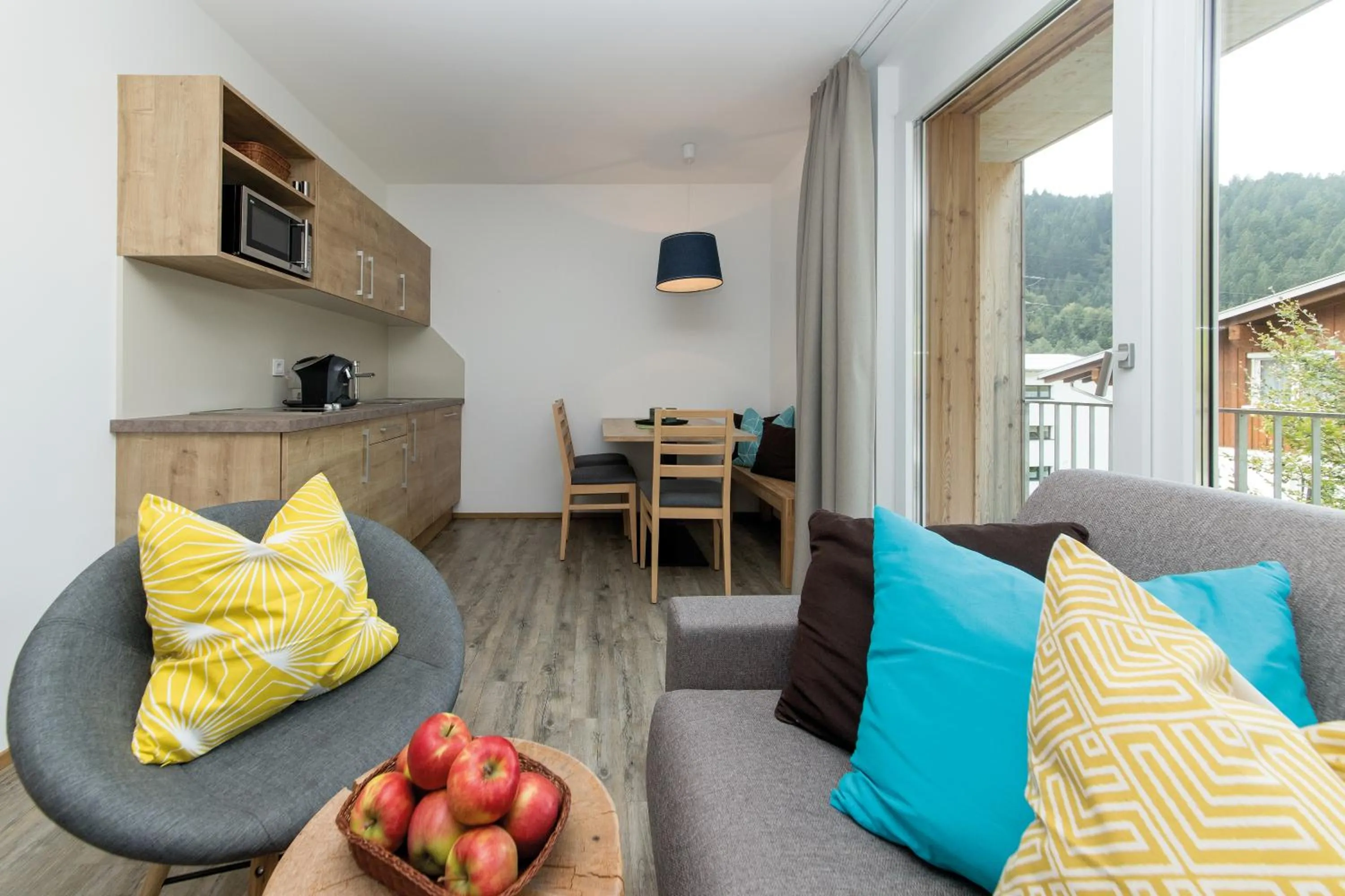 Living room in Alpine Lodge Klösterle am Arlberg