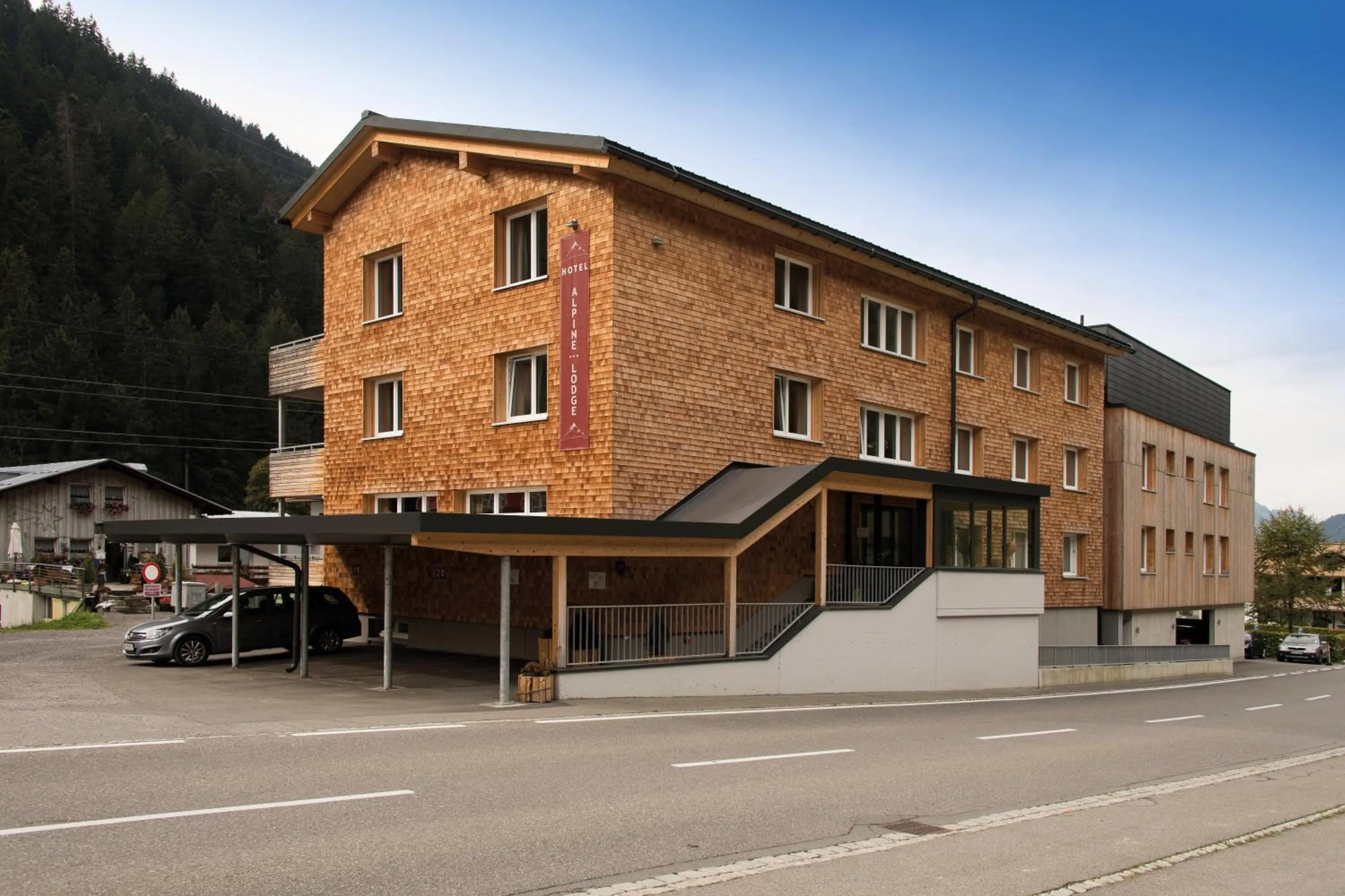 Property building in Alpine Lodge Klösterle am Arlberg