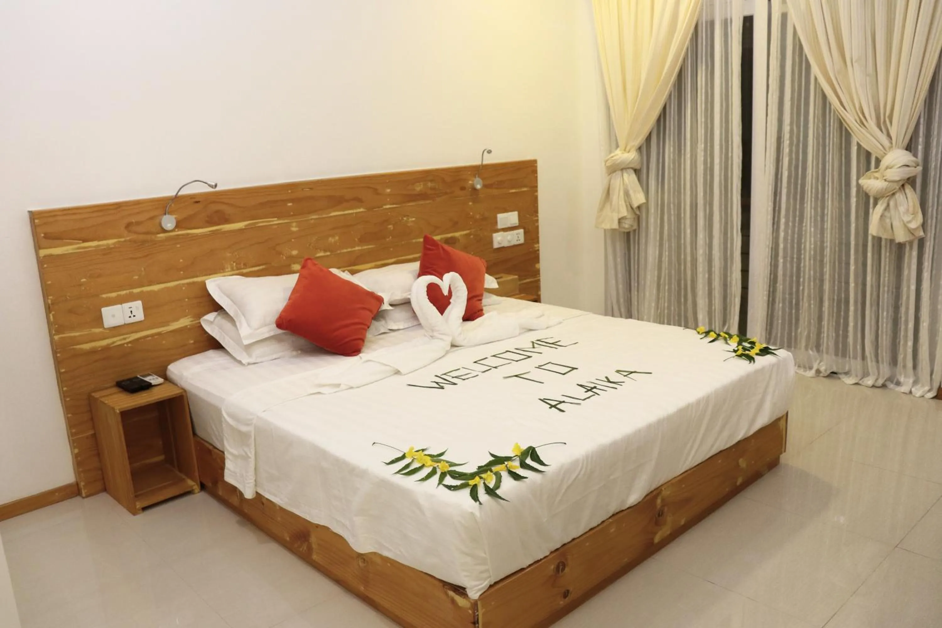 Bed in Alaika Maafushi