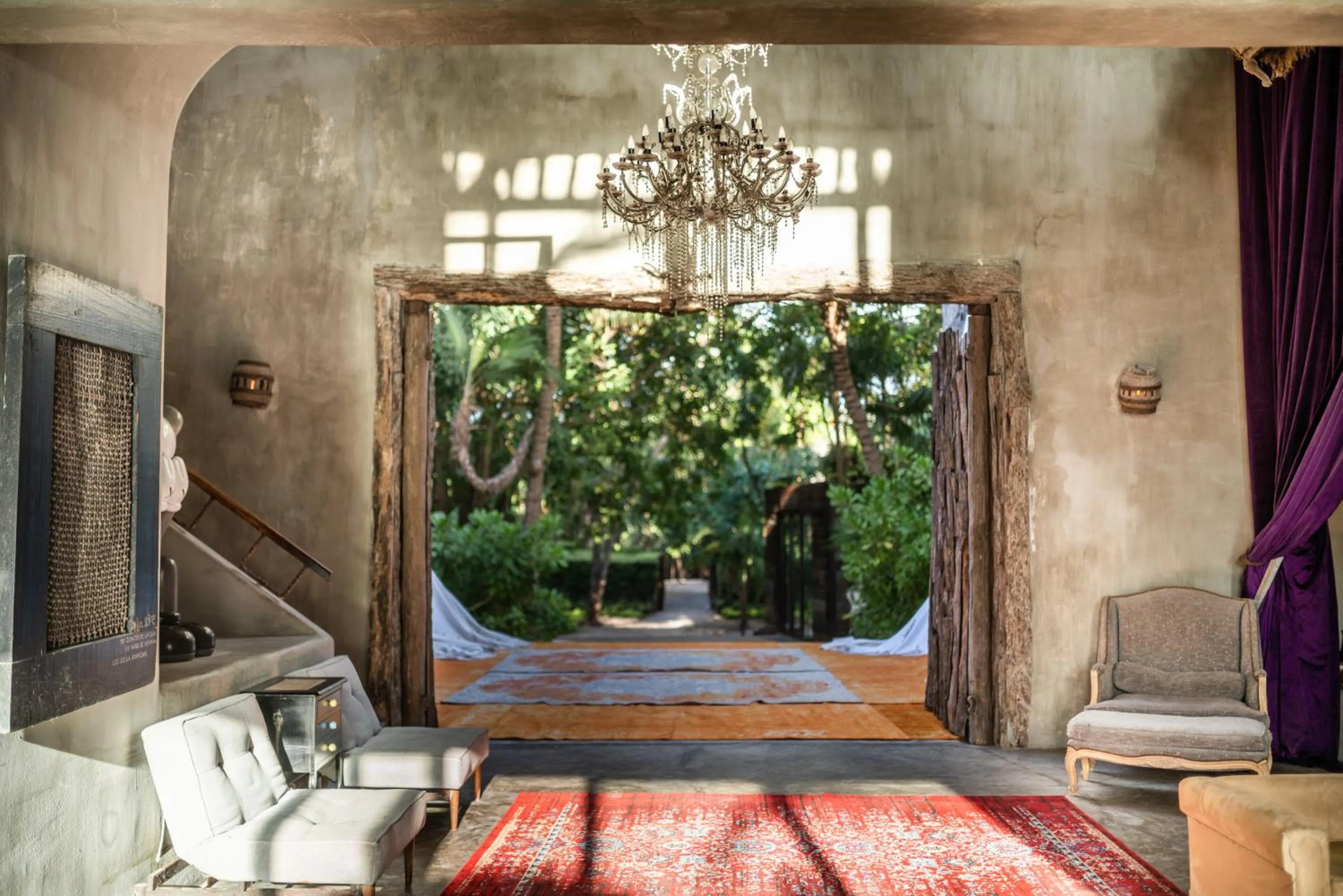 Lobby or reception in Casa Malca