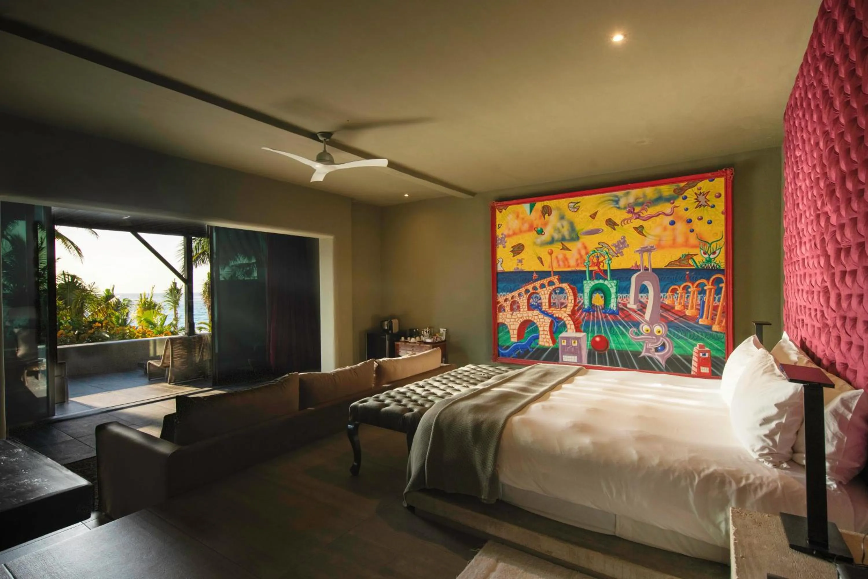 Sea view, Bed in Casa Malca