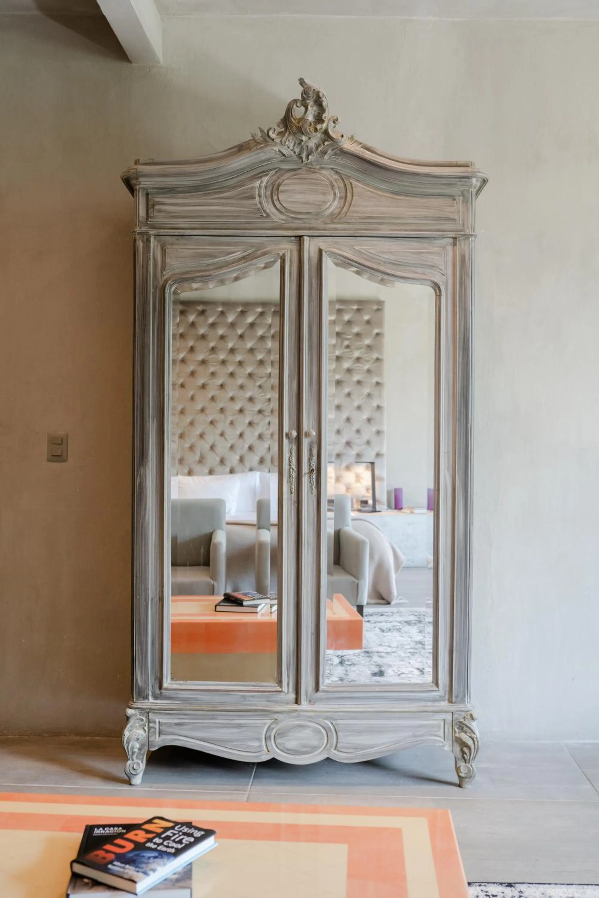 Decorative detail, Bed in Casa Malca