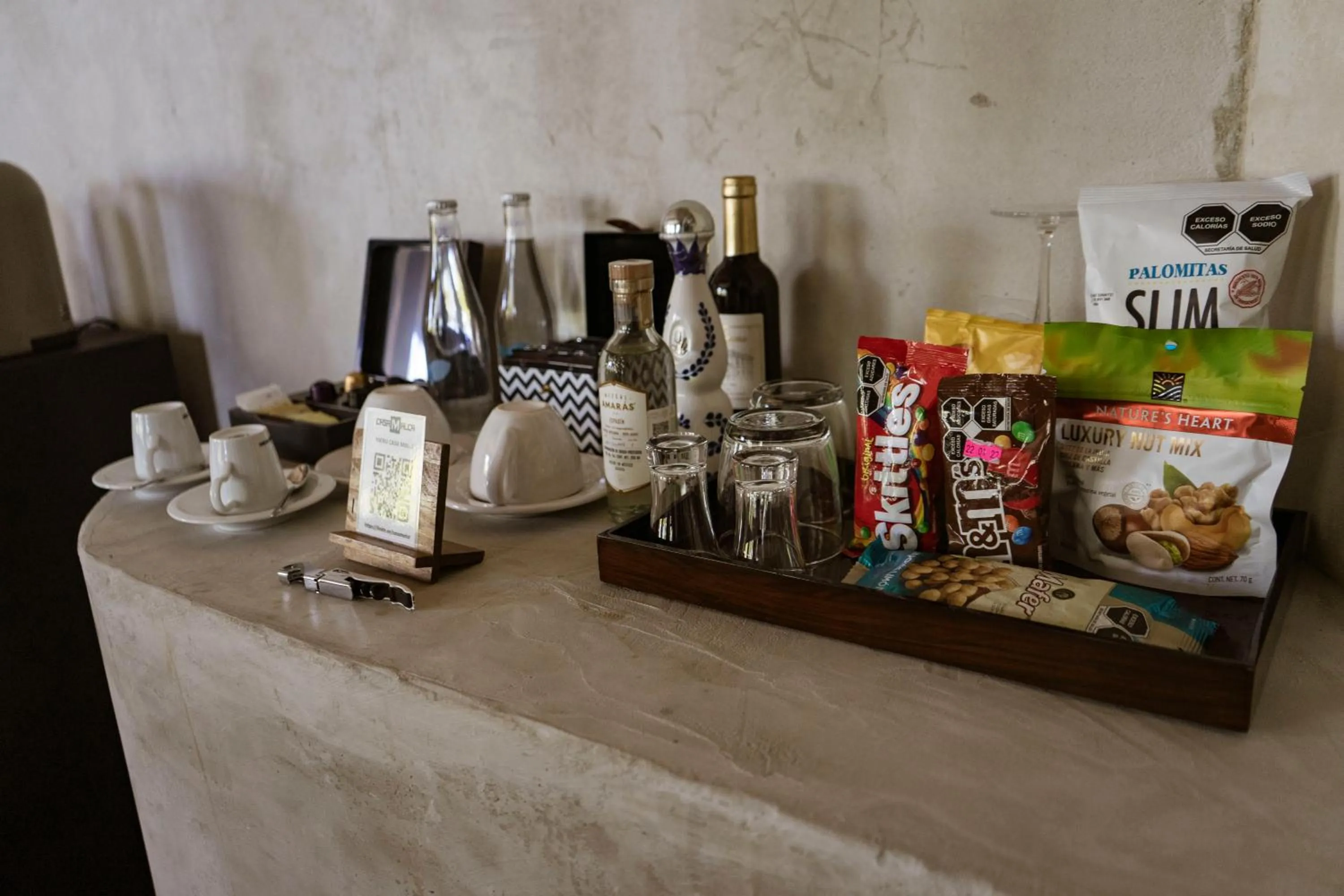 Food and drinks in Casa Malca