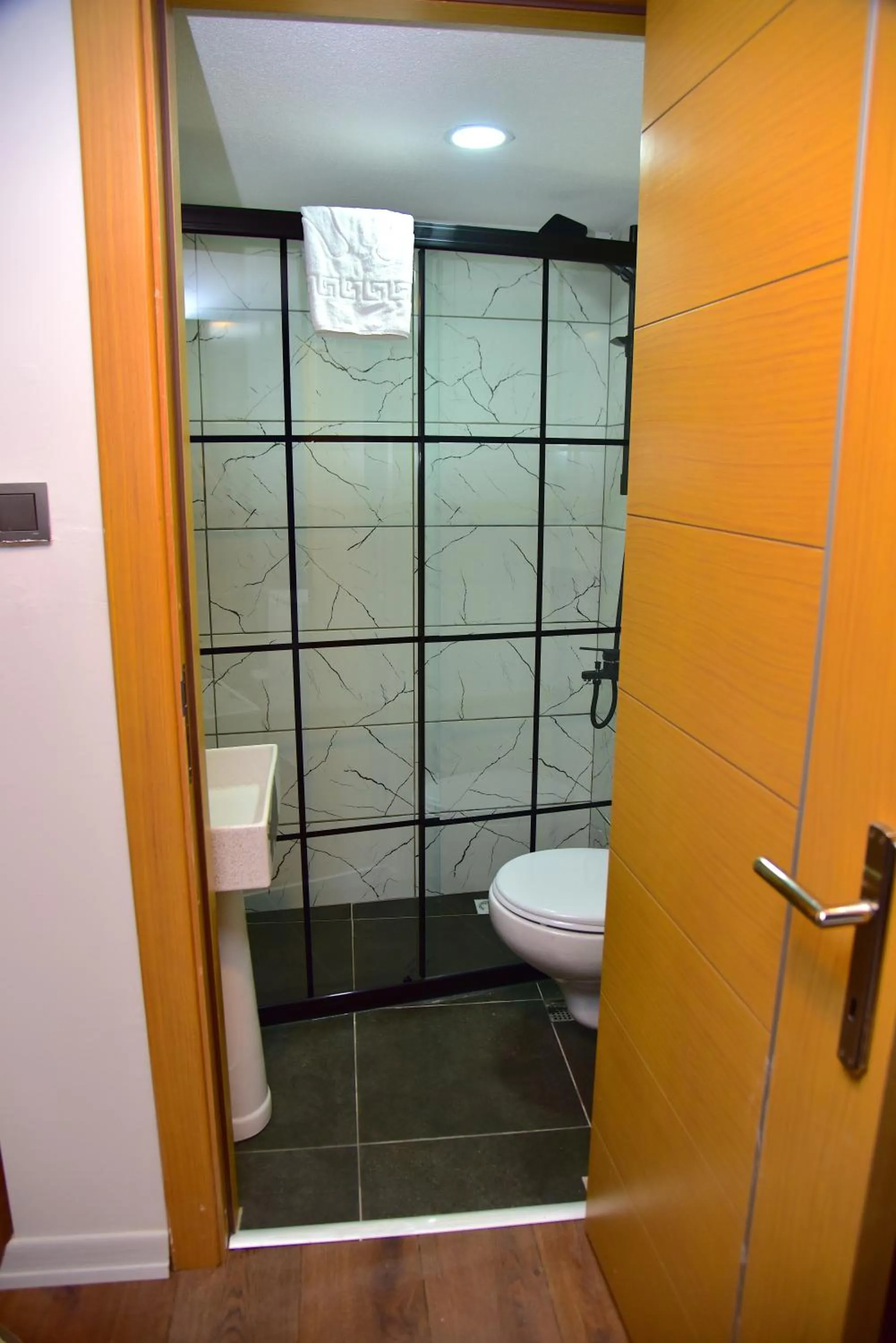 Bathroom in Mates Port Hotel