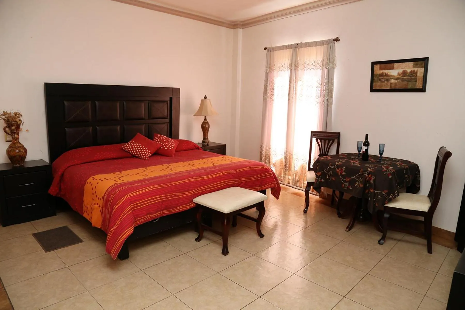 Bed in Casa Celia Hotel Restaurante
