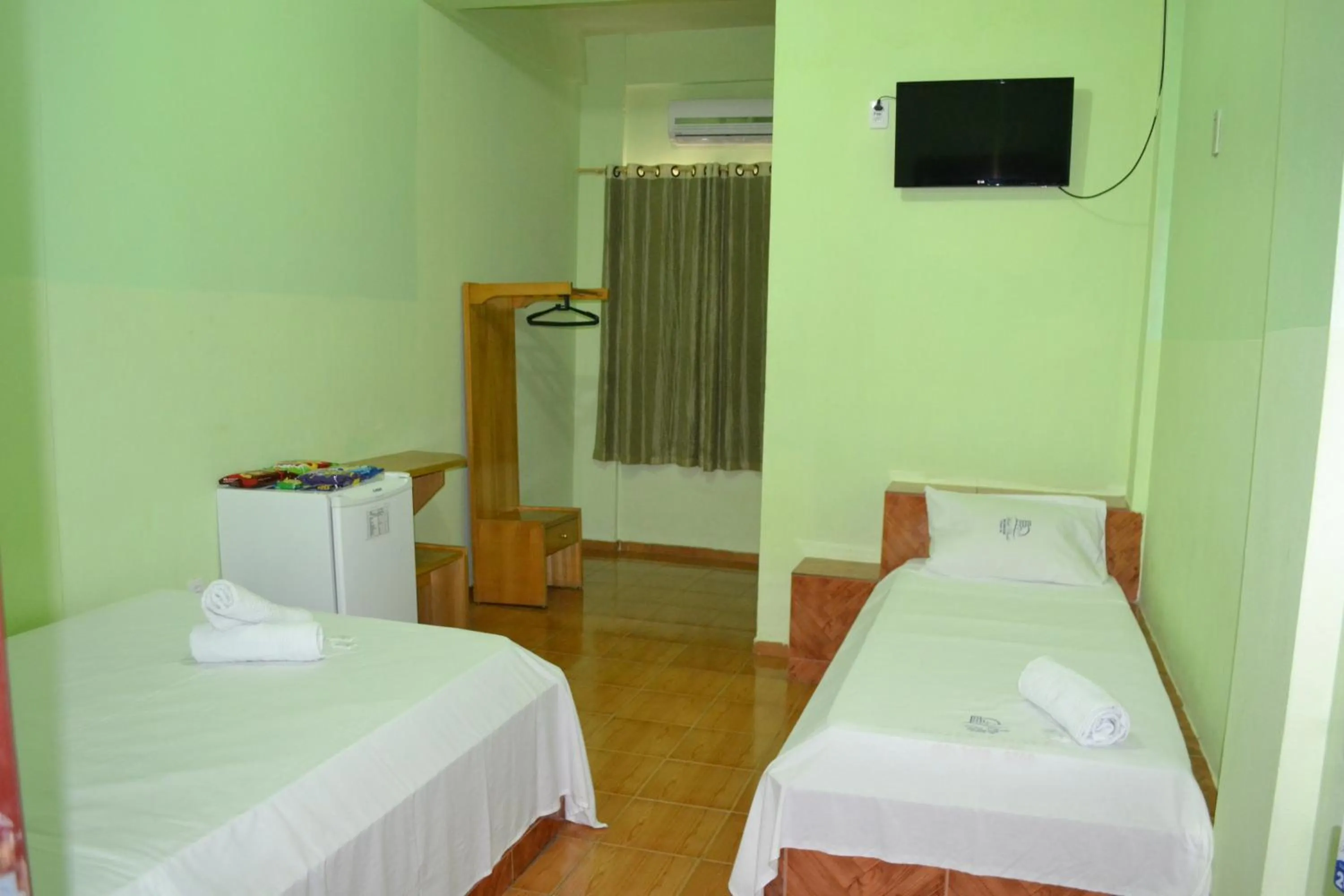 Bedroom, Bed in Hotel Chalé Ji-Parana