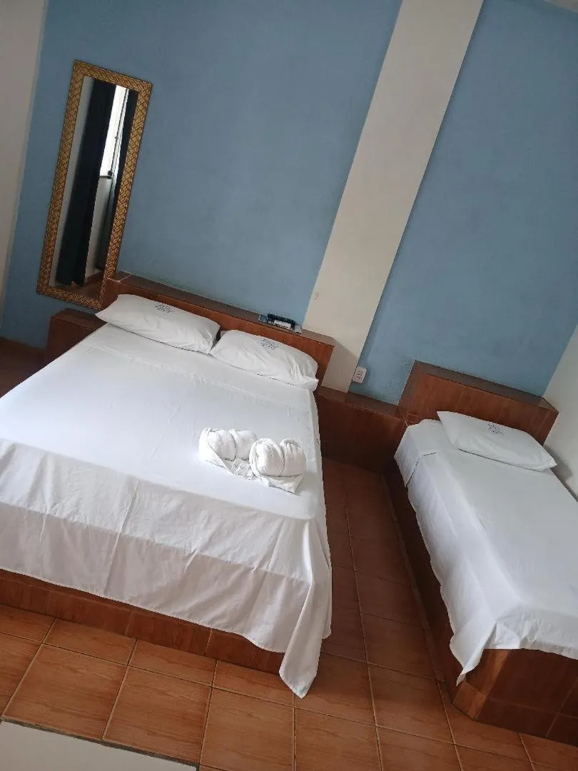 Bed in Hotel Chalé Ji-Parana