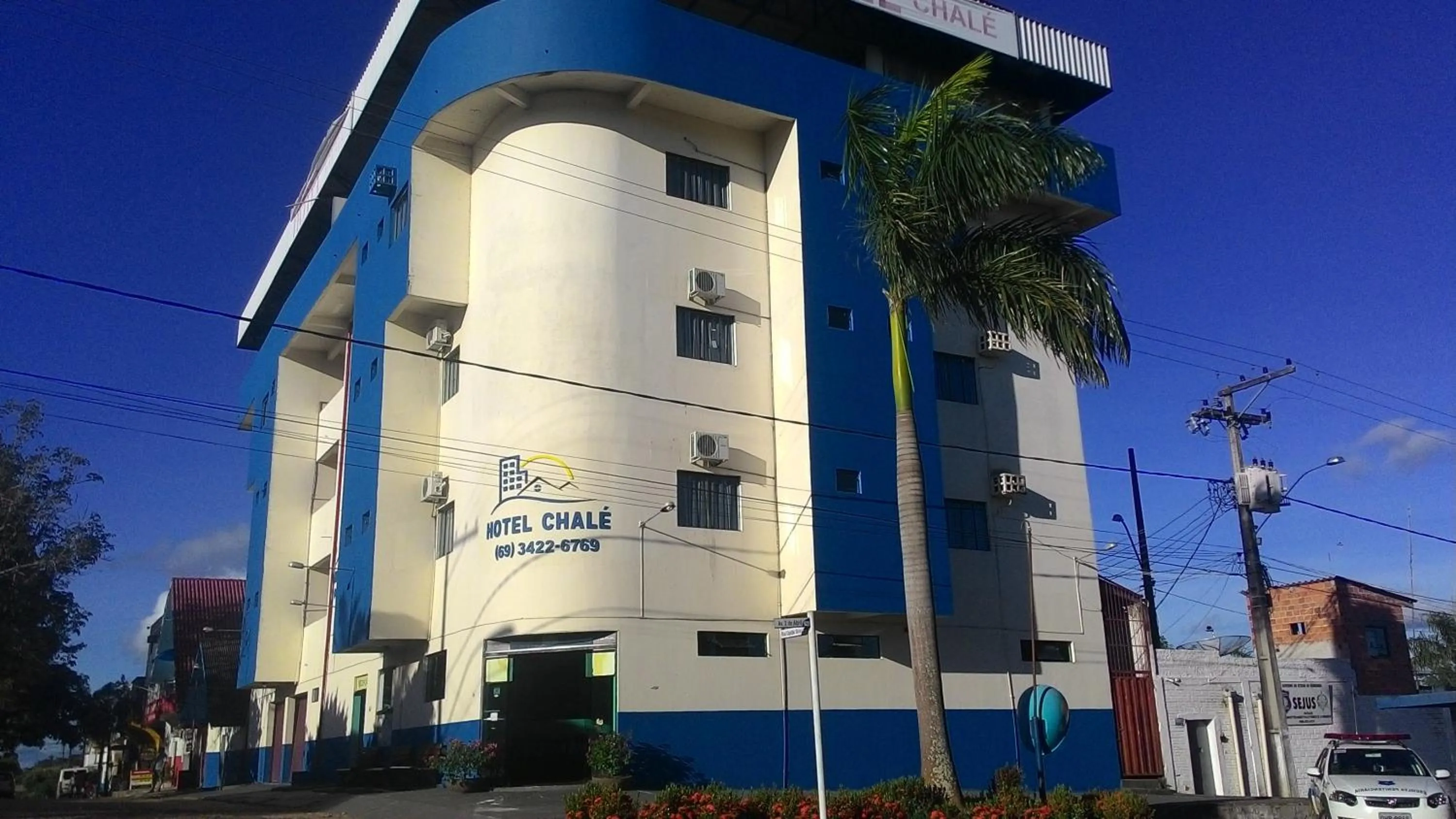 Lobby or reception in Hotel Chalé Ji-Parana