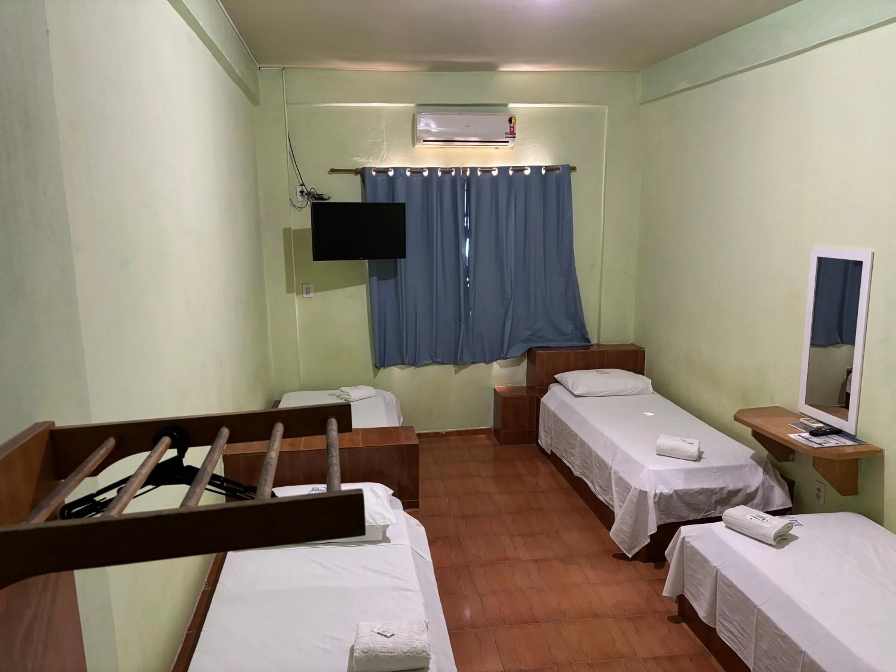 Bed in Hotel Chalé Ji-Parana