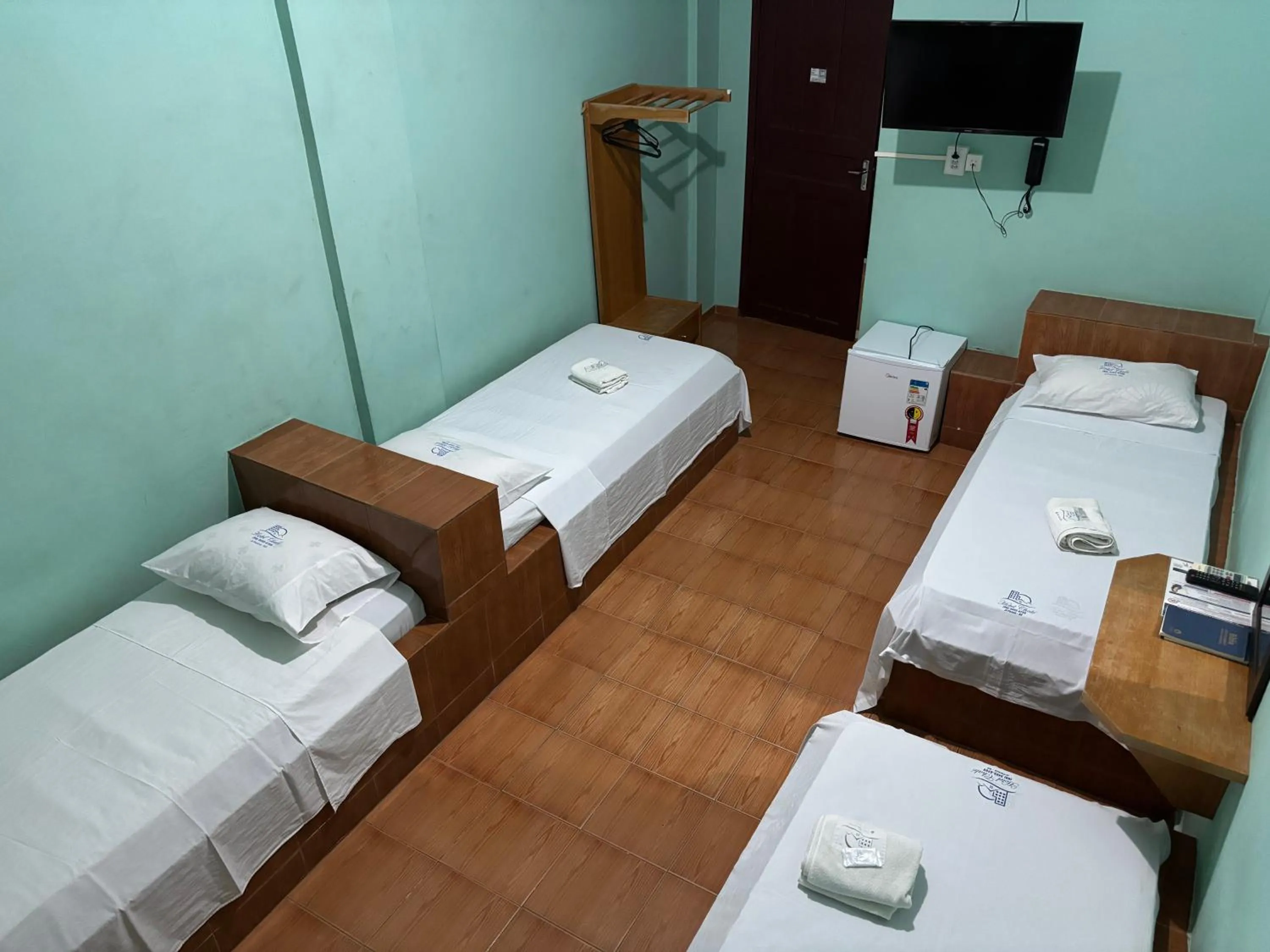 Bed in Hotel Chalé Ji-Parana