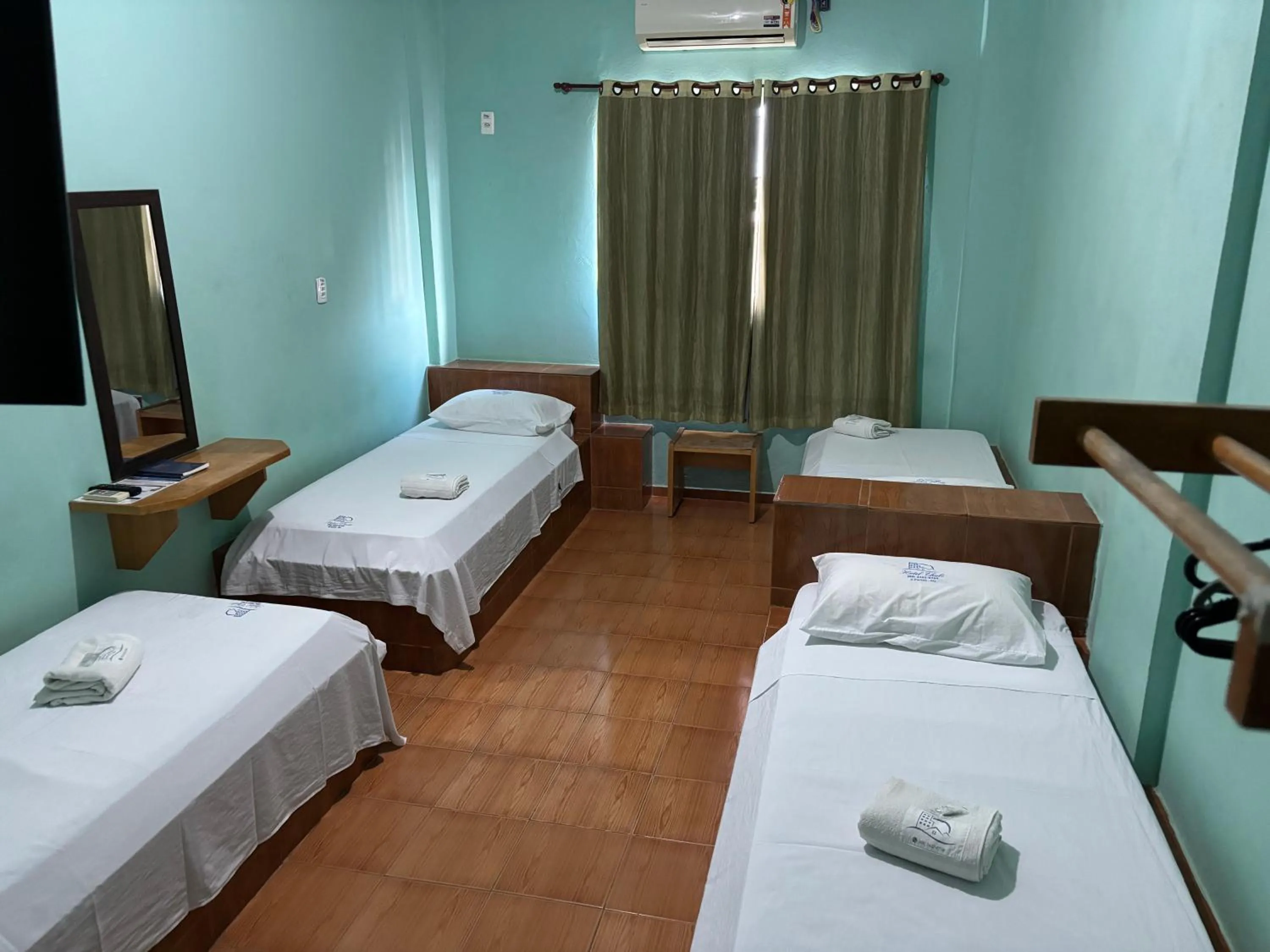 Bed in Hotel Chalé Ji-Parana