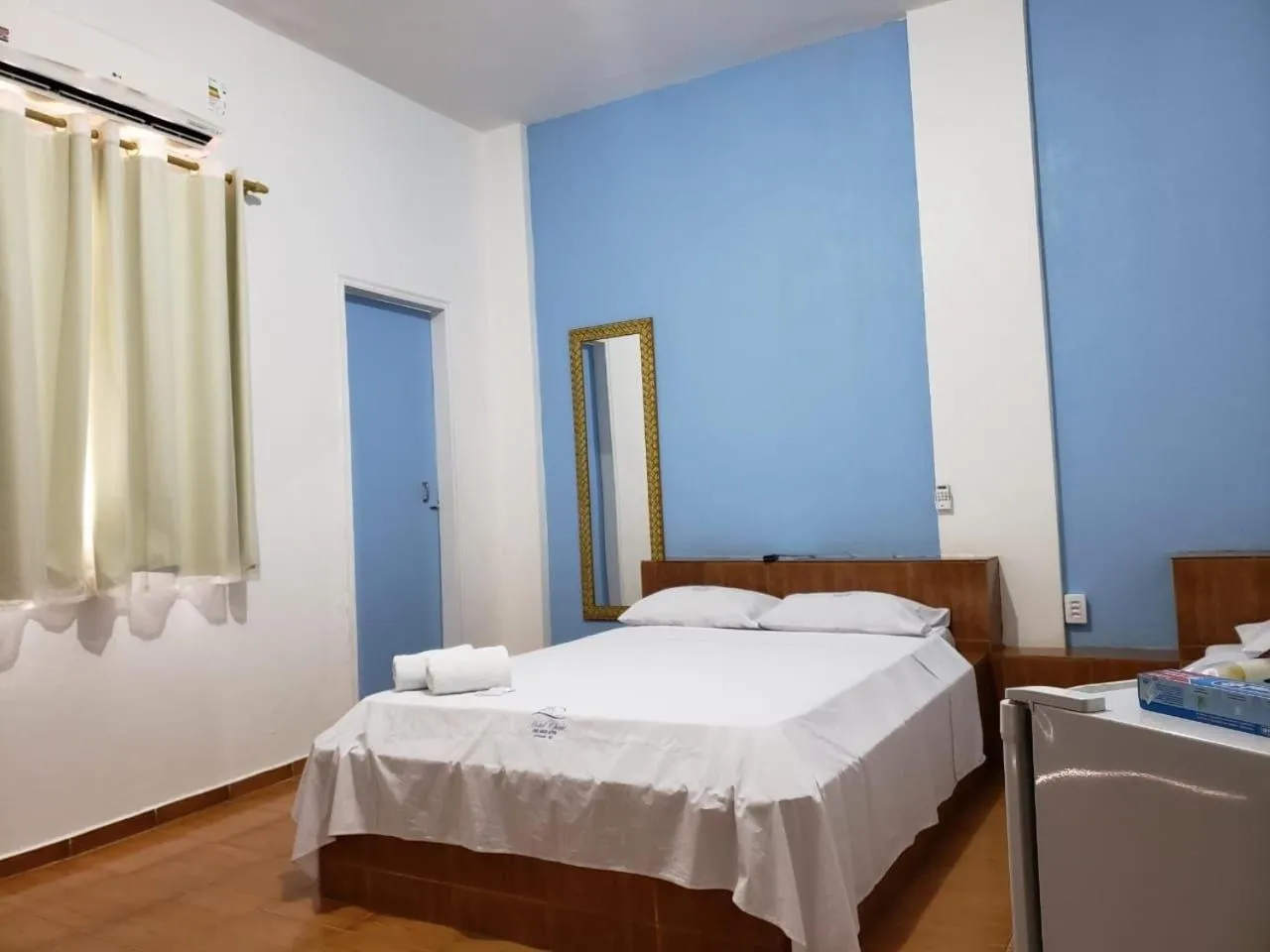 Bed in Hotel Chalé Ji-Parana