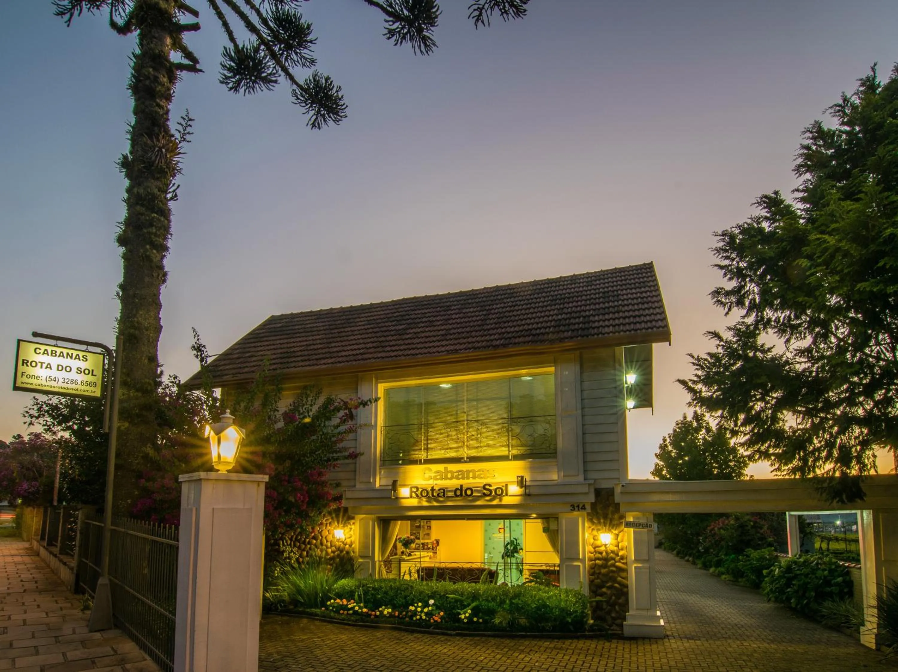 Natural landscape in Pousada Cabanas Rota do Sol