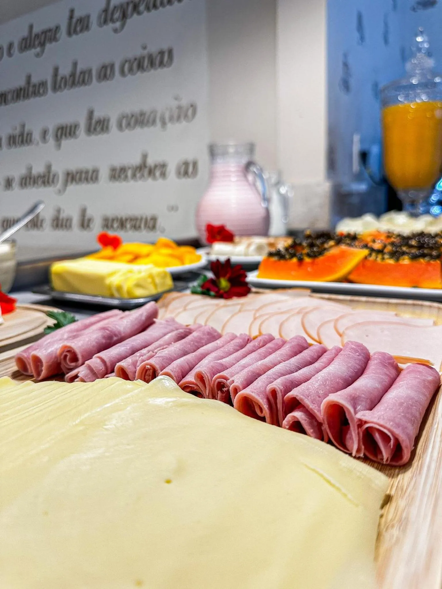 Breakfast in Pousada Cabanas Rota do Sol